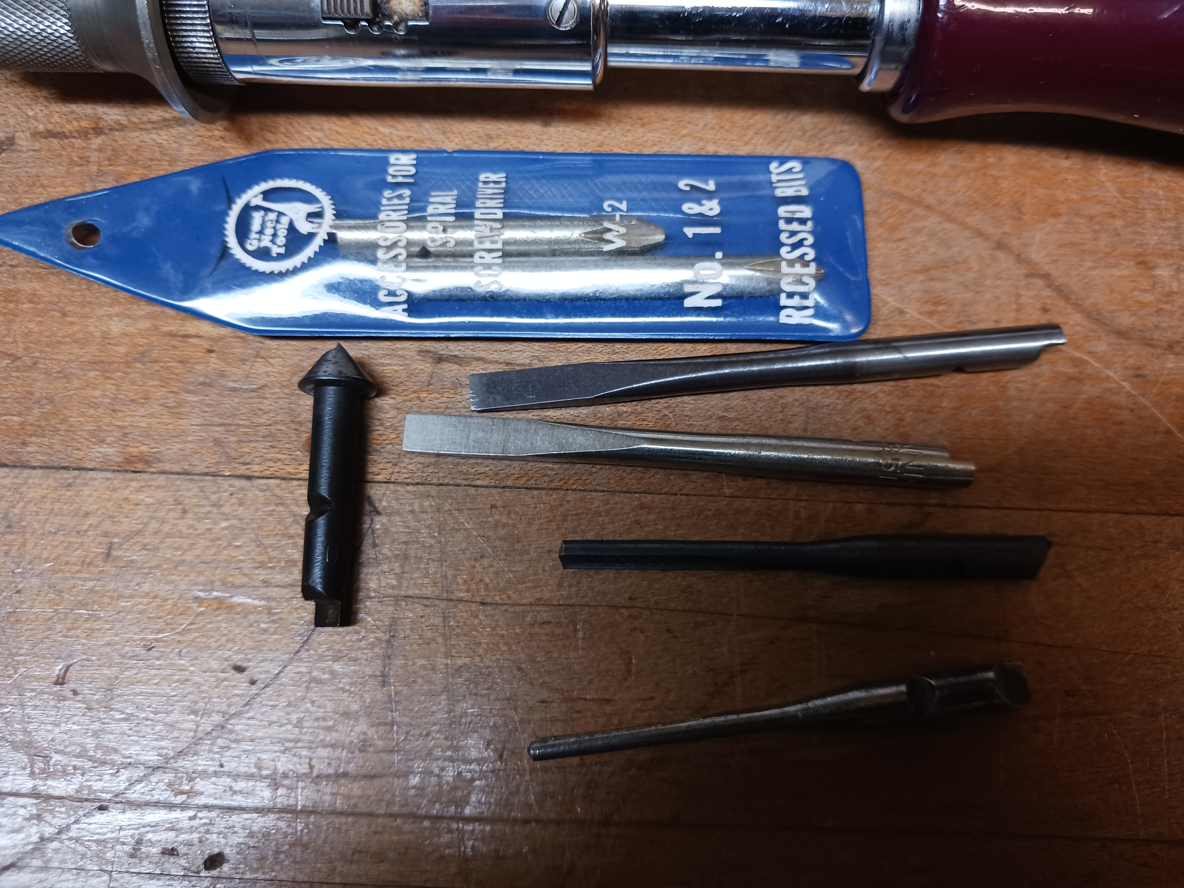 Stanley Yankee No. 135A Ratchet Screwdriver RS 12612