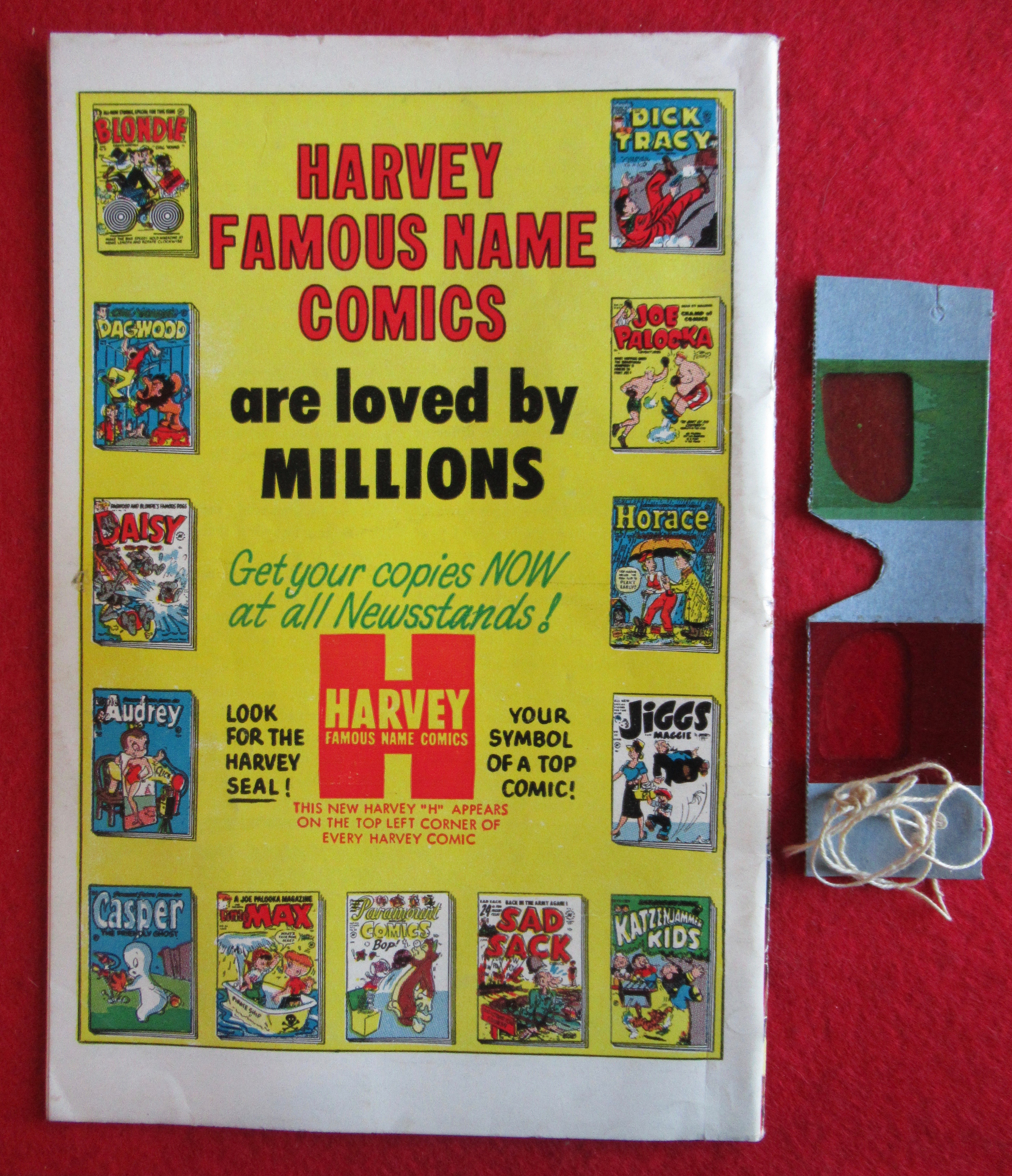 Captain 3D Comics December 1953 Man From World D