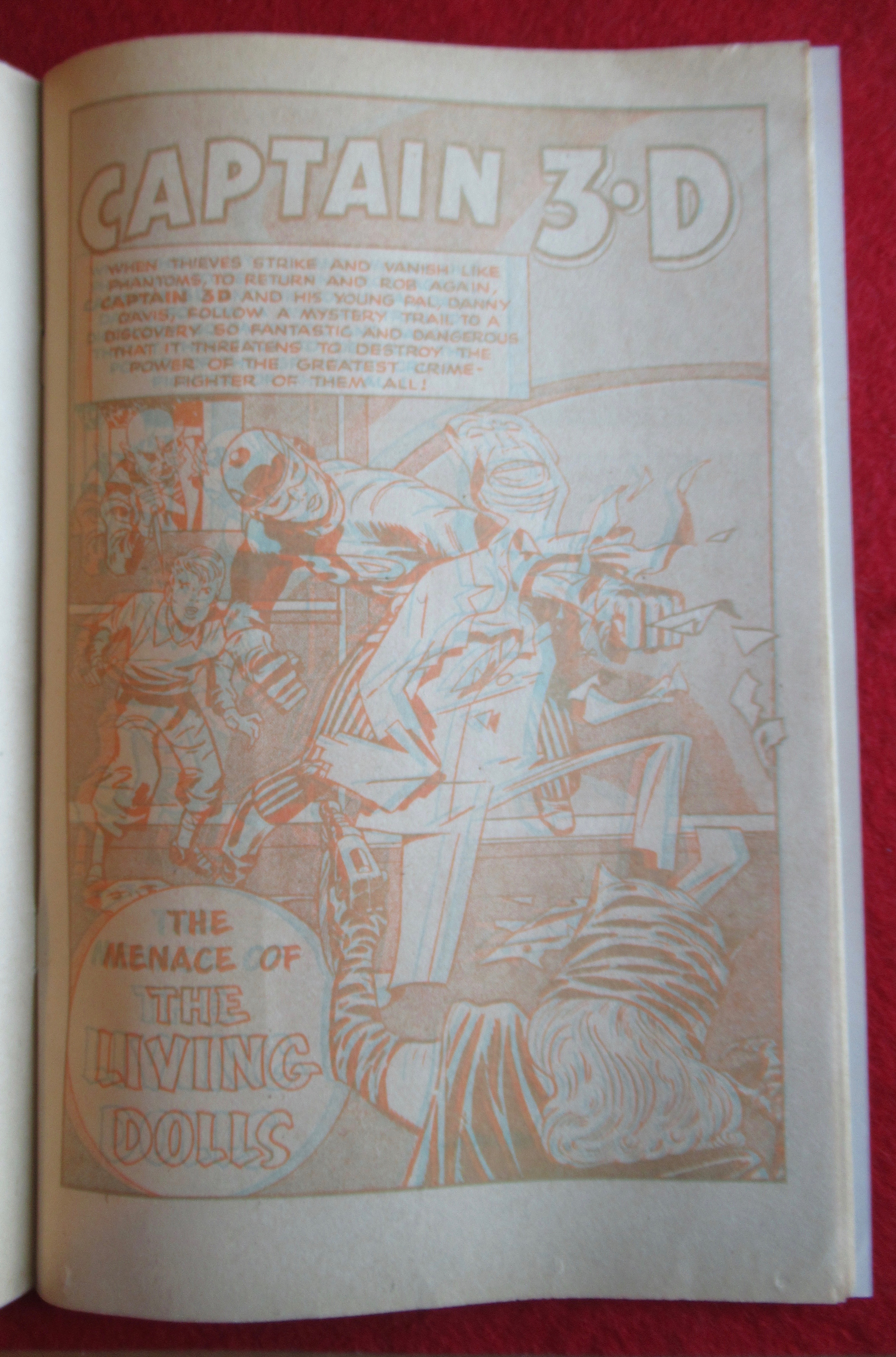 Captain 3D Comics December 1953 Man From World D