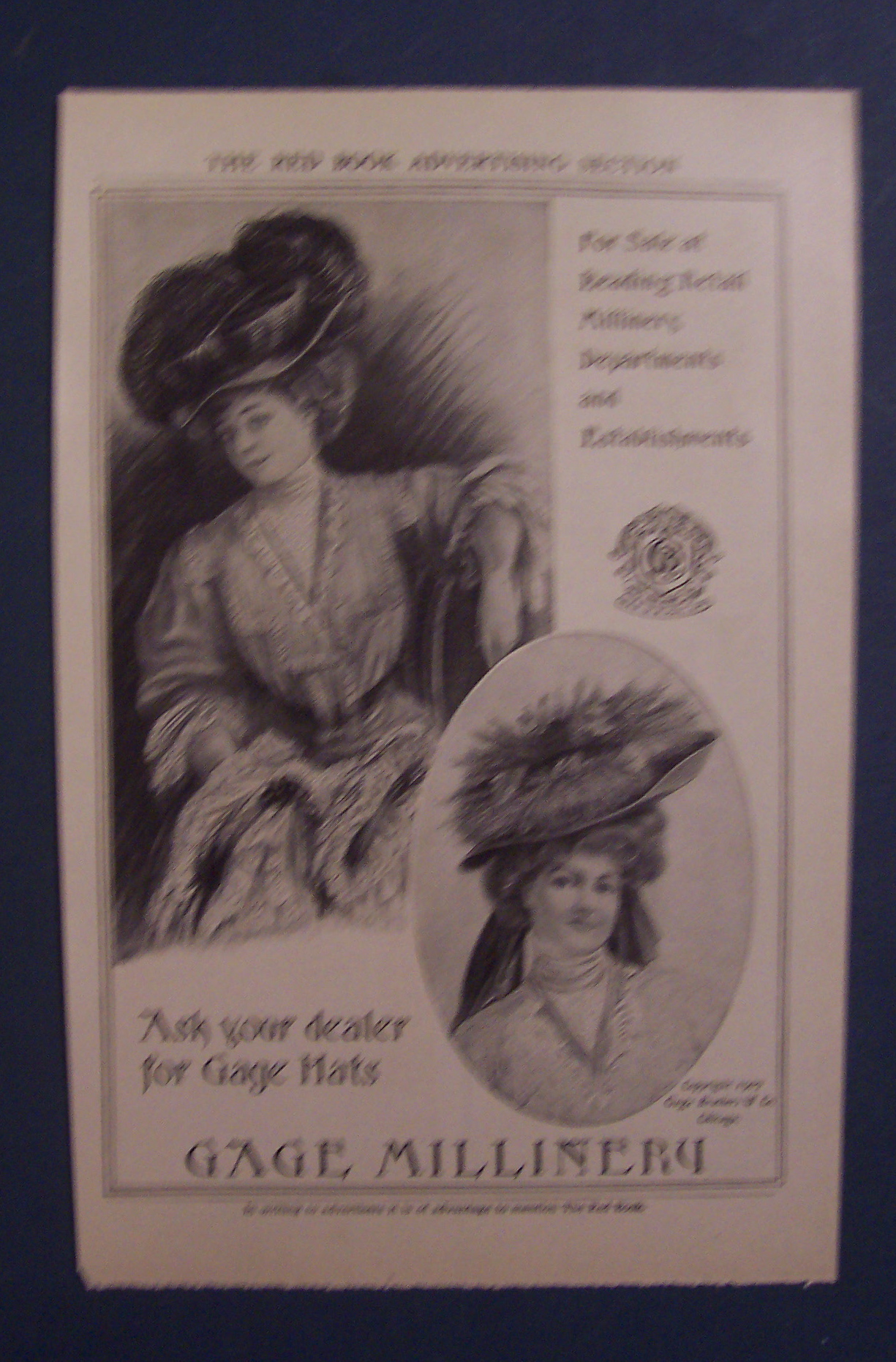 1907 Gage Millinery
