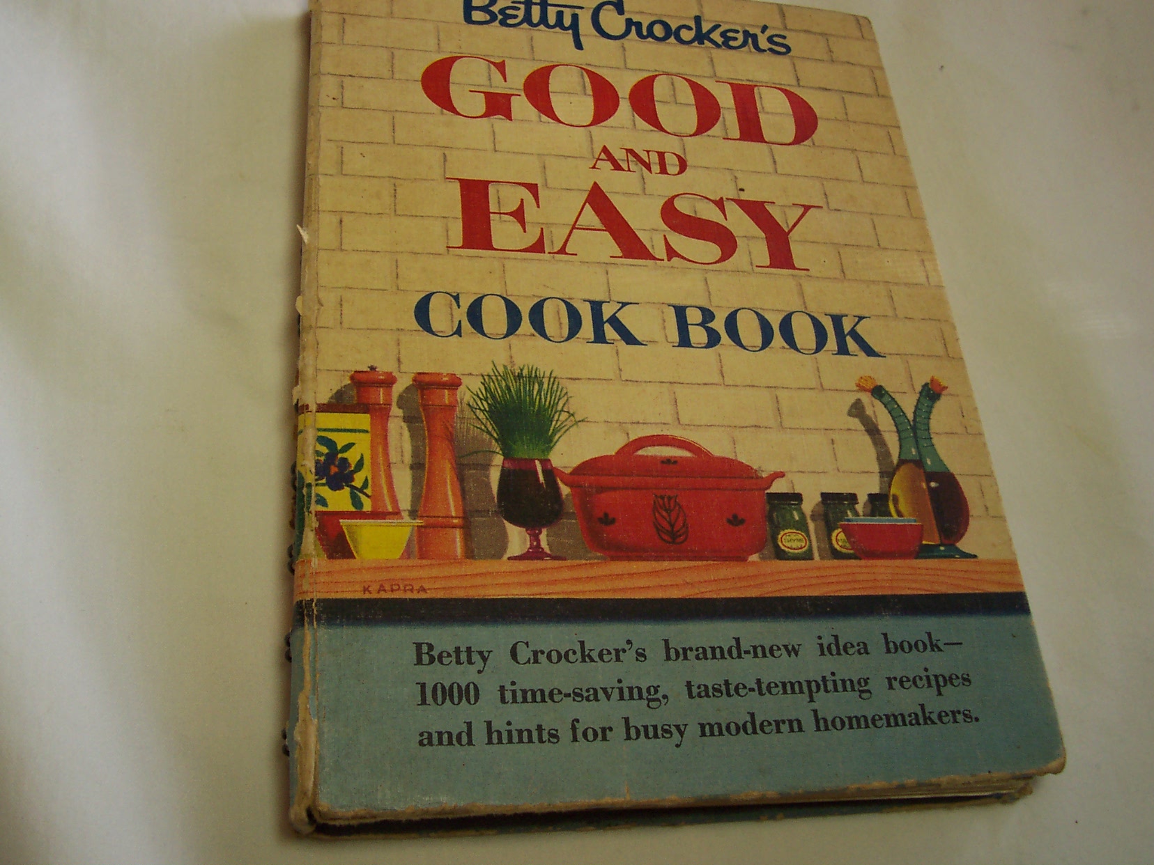 Betty Crocker's Good & Easy Cookbook 1954