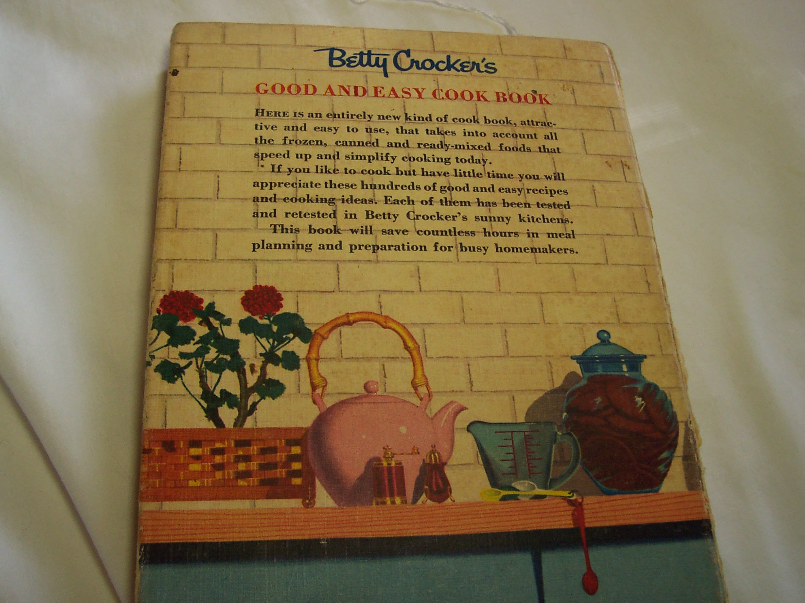 Betty Crocker's Good & Easy Cookbook 1954