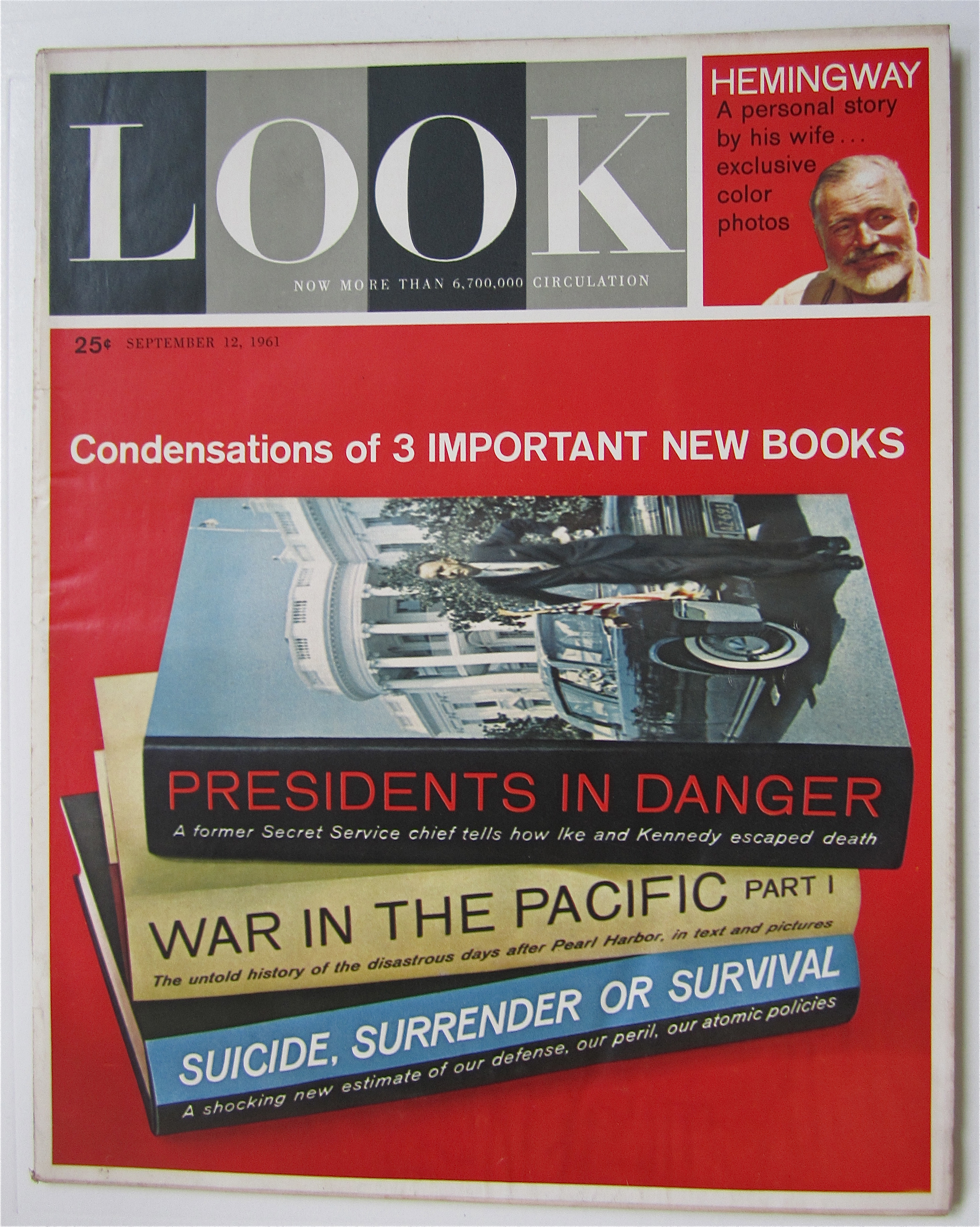Look Magazine September 12, 1961 3 New Books