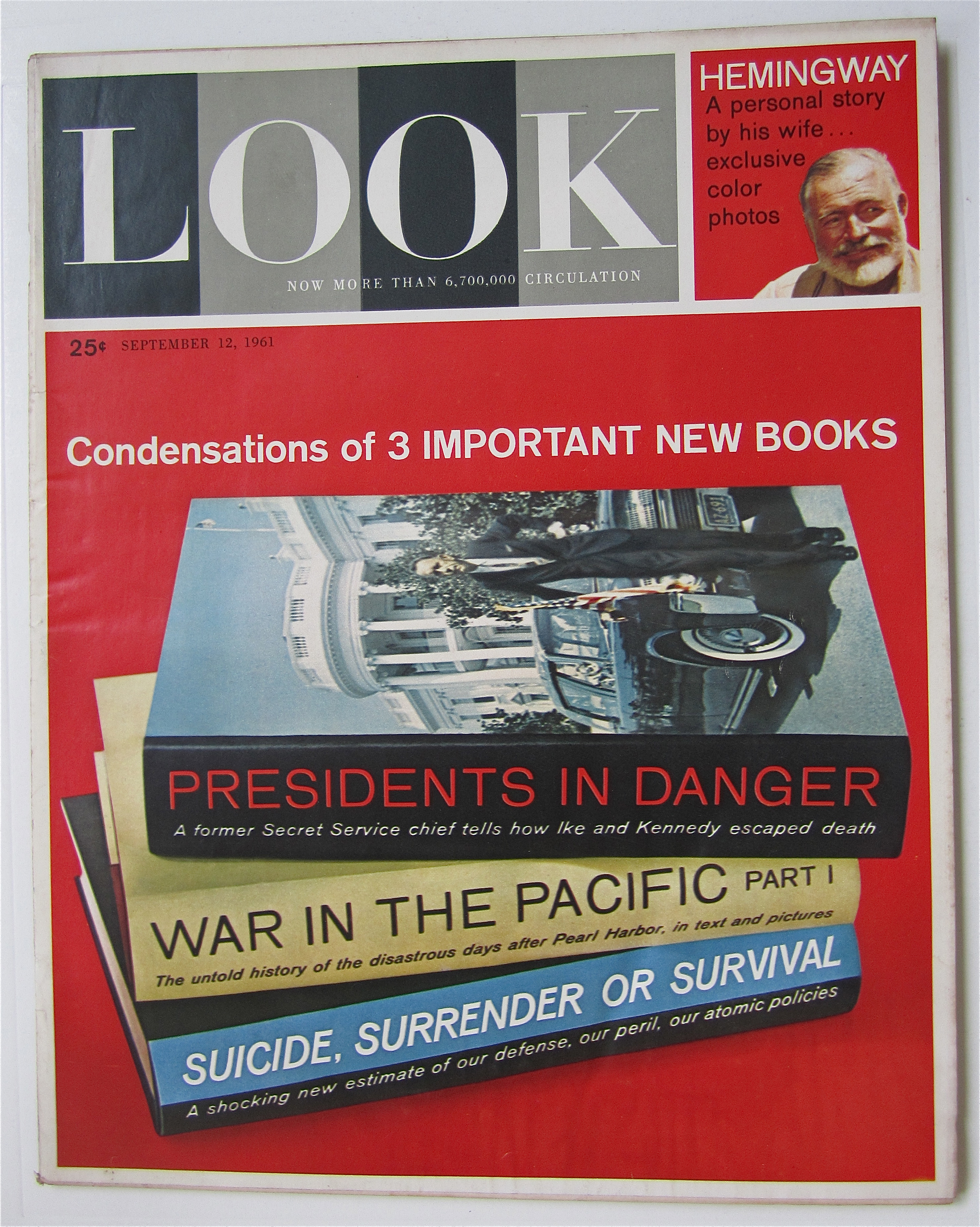 Look Magazine September 12, 1961 3 New Books