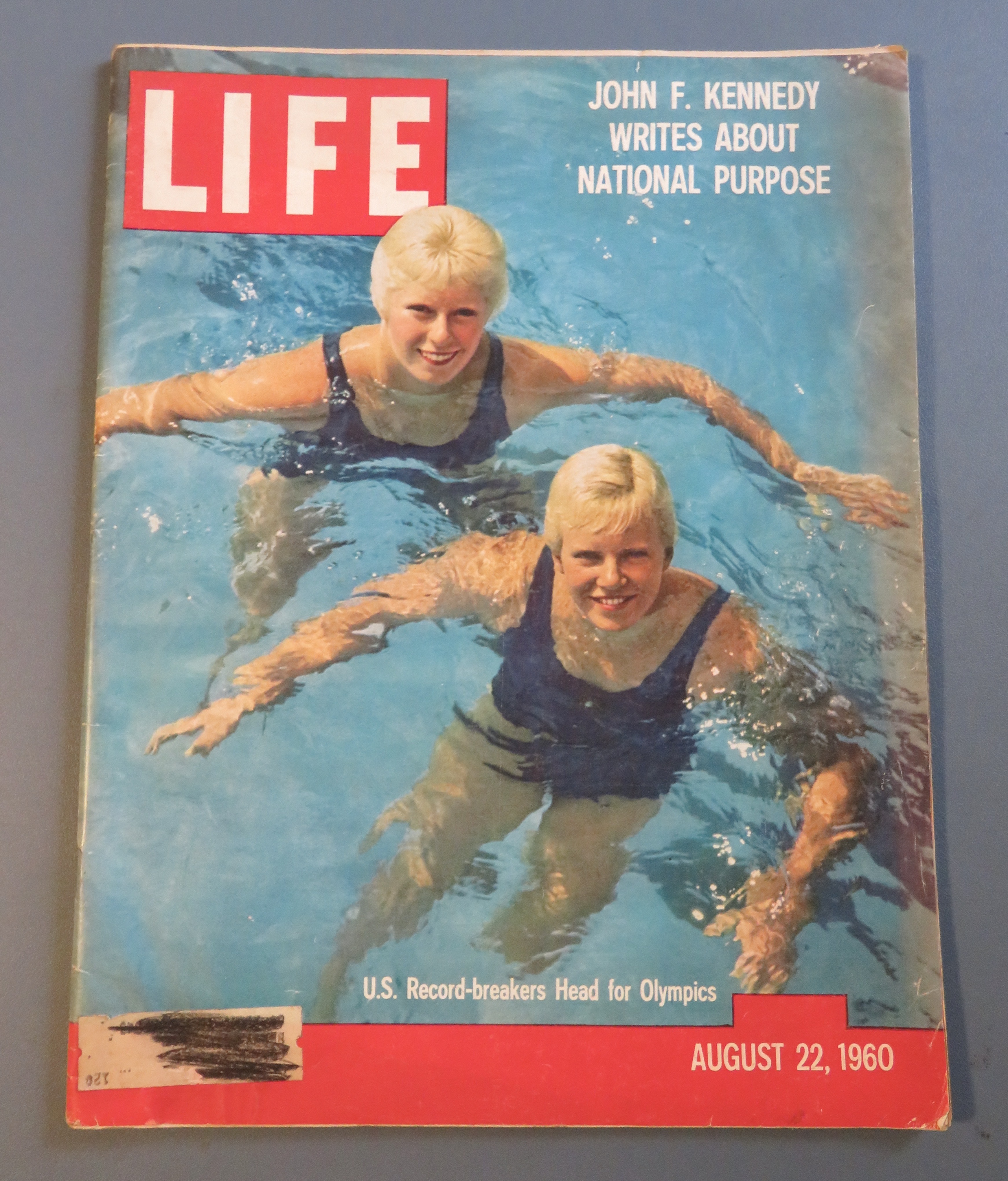 Life Magazine-August 22, 1960-U.S. Record Breakers