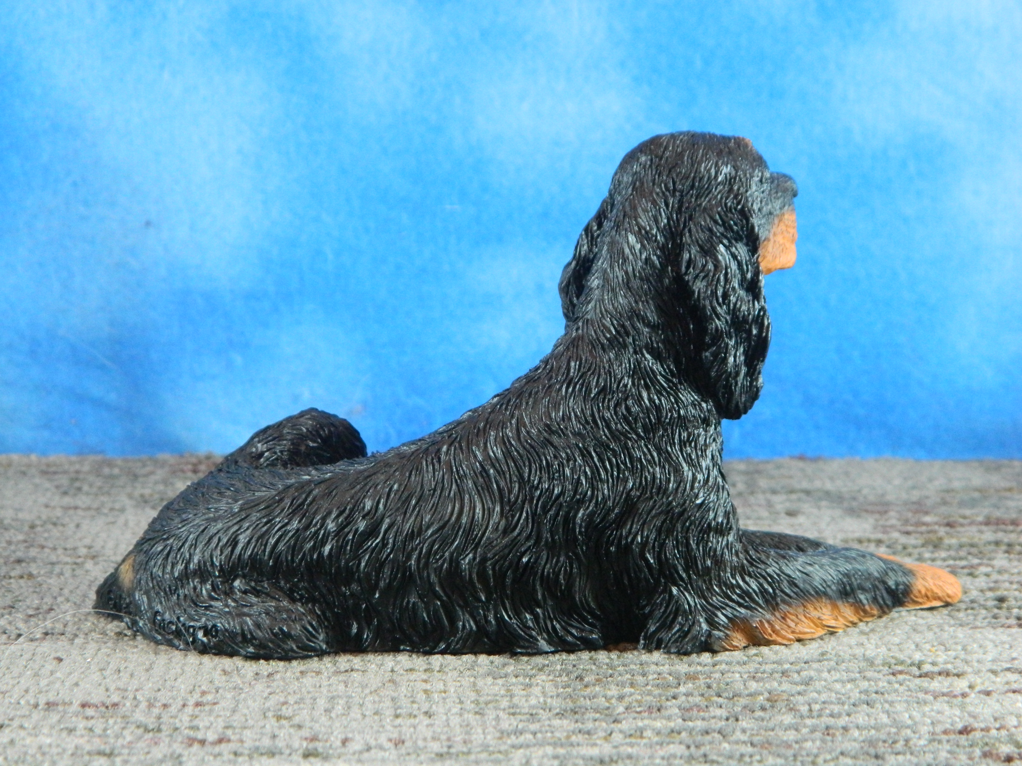 Castagna Italy Alabaster Resin Gordon Setter NIB
