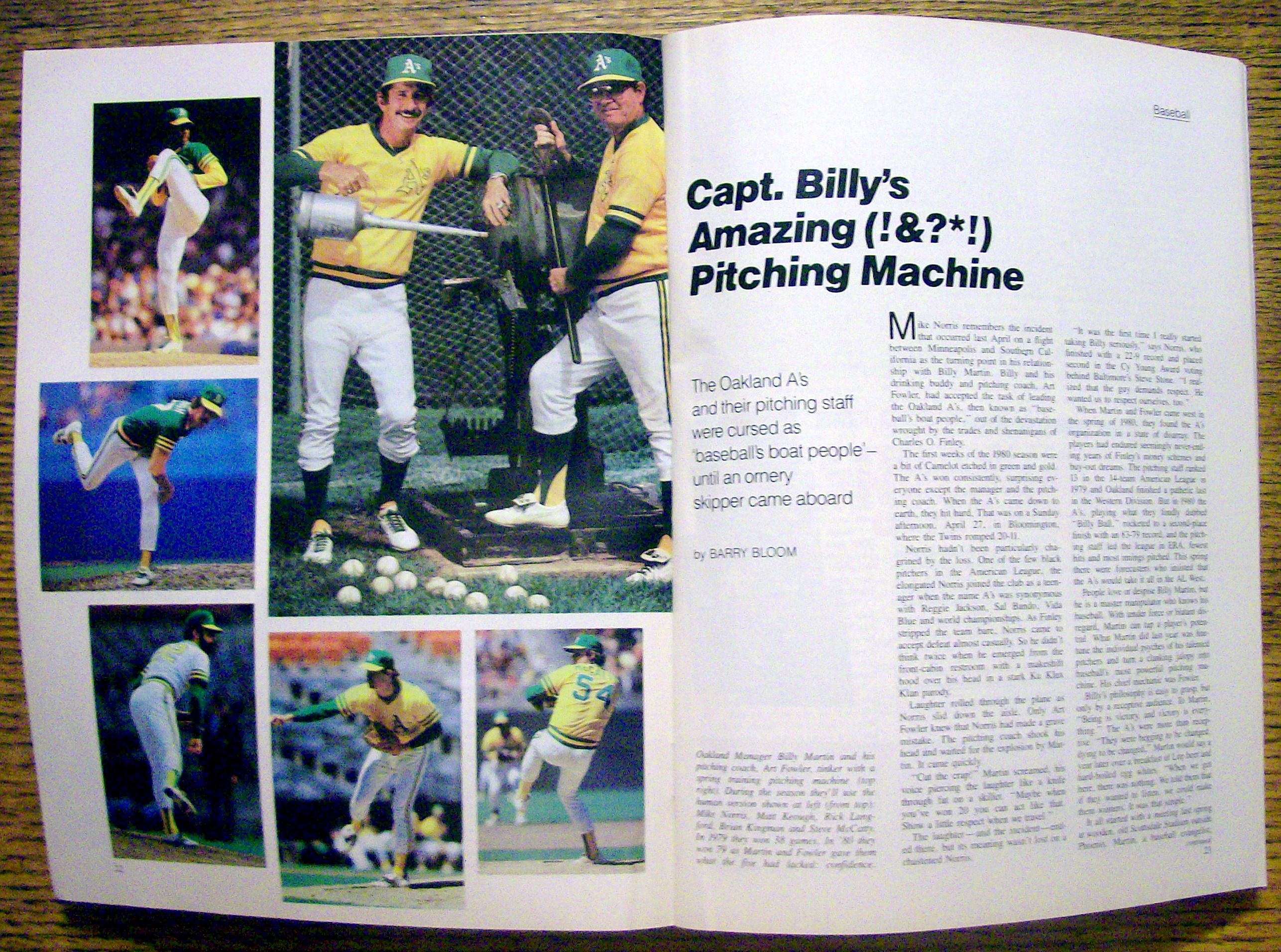 Sports Magazine-May 1981-Oakland's Billy Martin