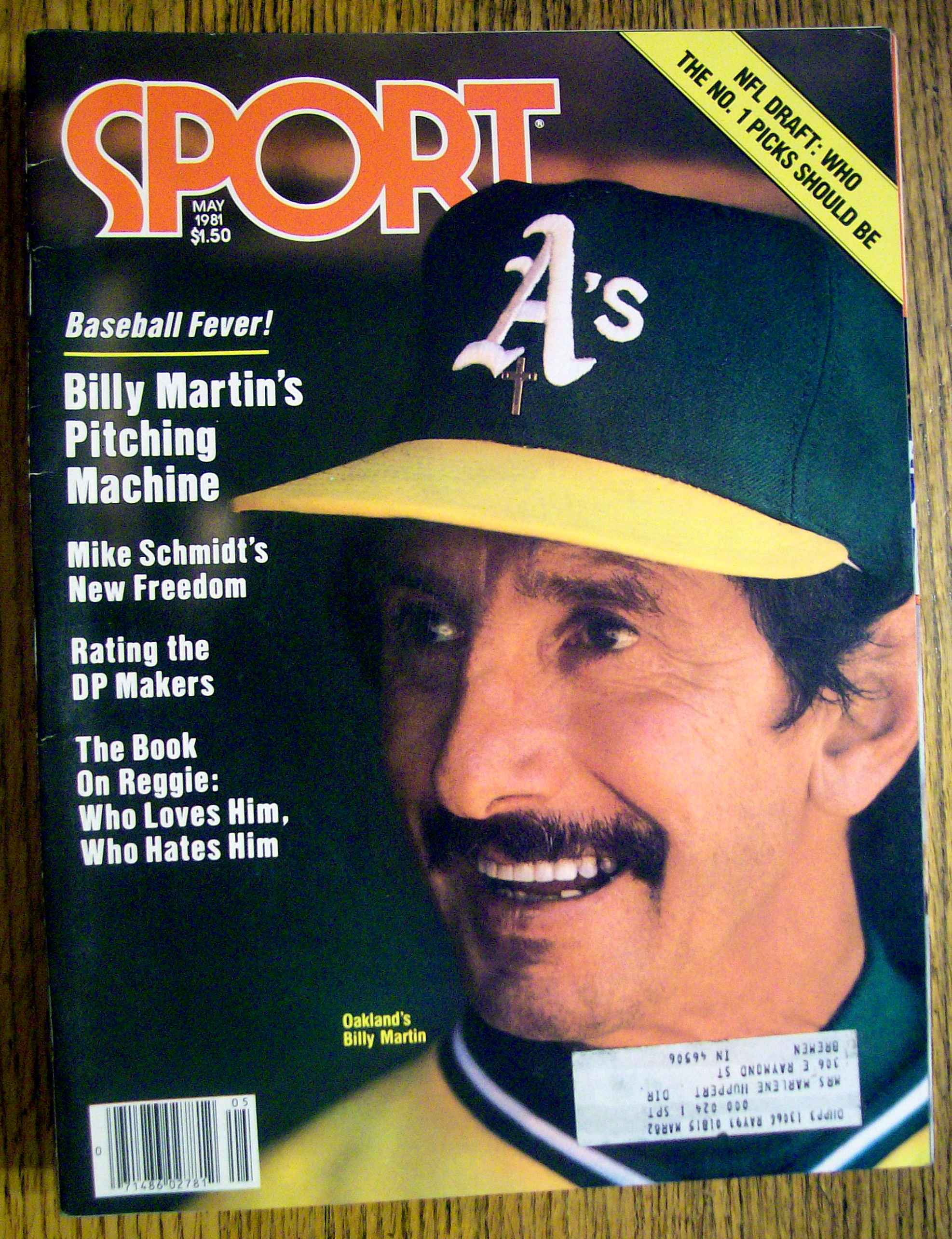Sports Magazine-May 1981-Oakland's Billy Martin