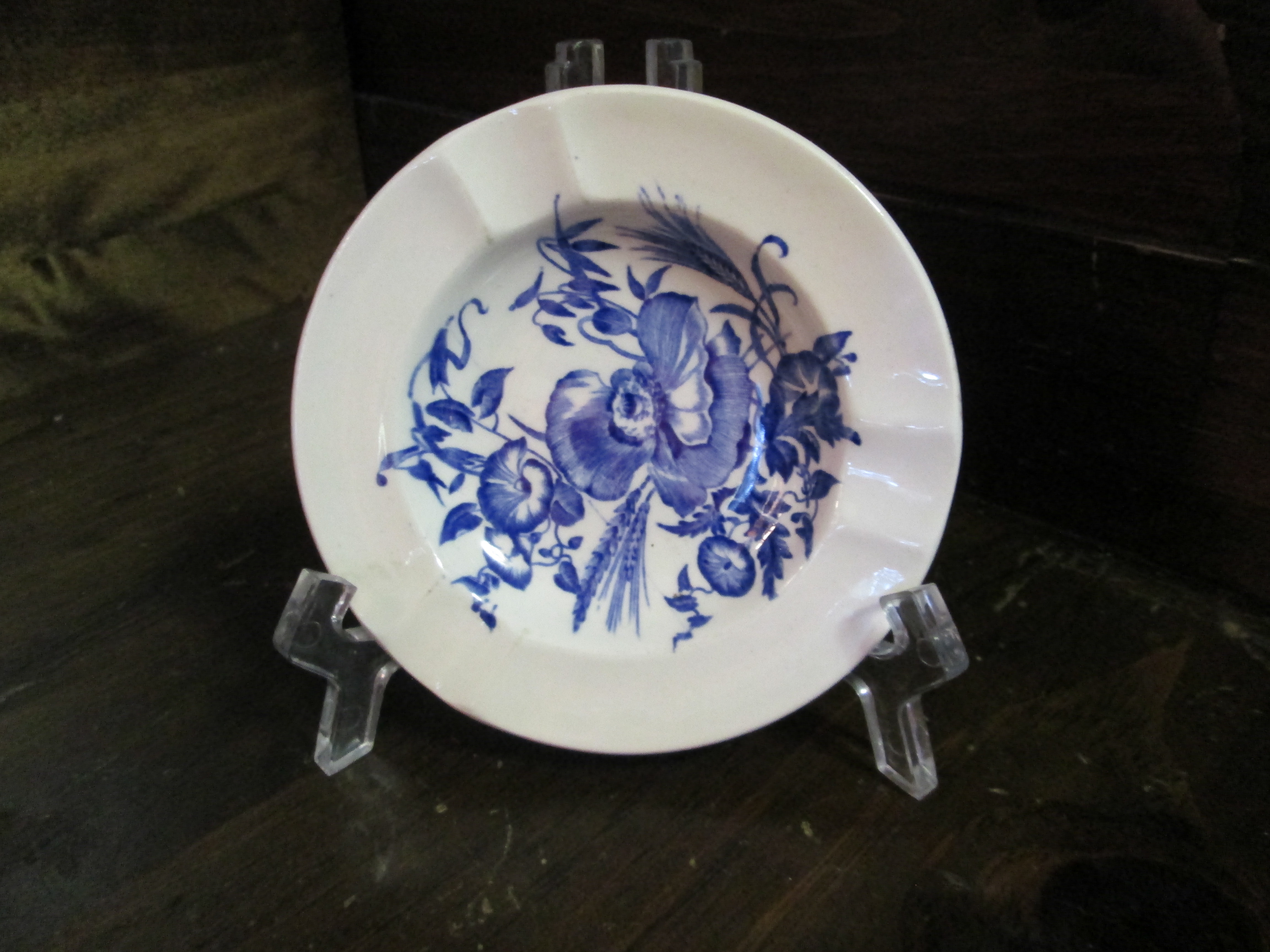 Vintage Wedgwood Etruria Cornflower Blue Ashtray