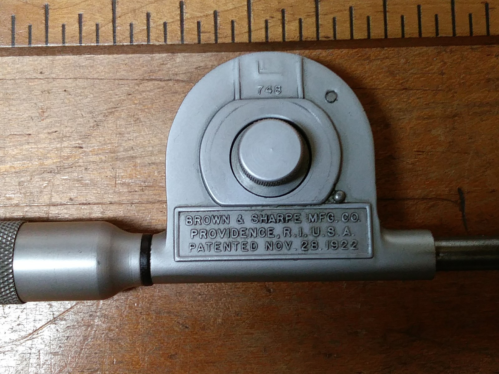 Brown & Sharpe Speed Indicator No. 748