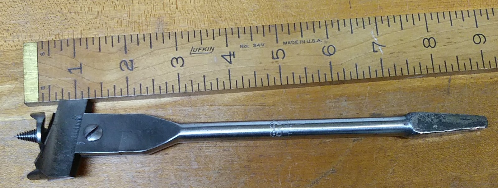 WM. ENDERS Expansive Auger Bit OAK LEAF