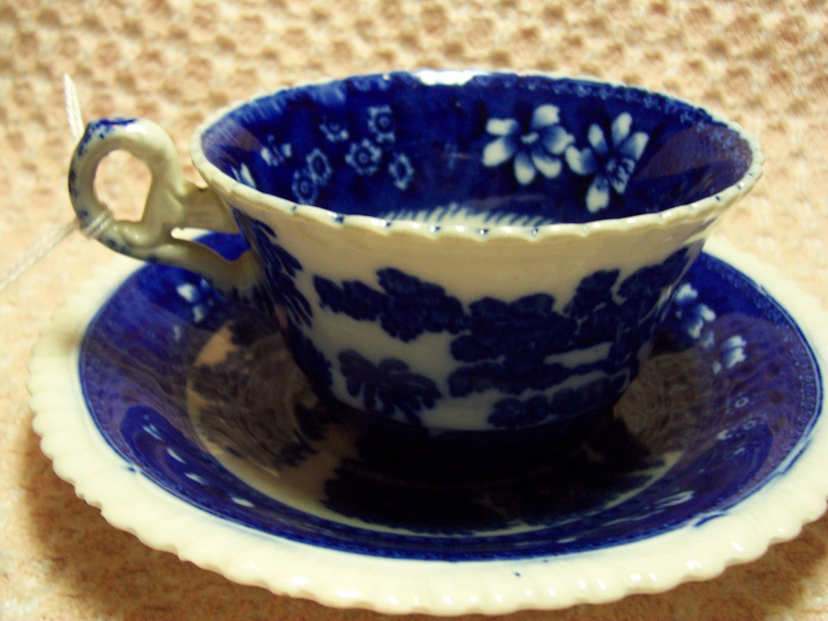 Copeland Spodes Tower Cup and Saucer England