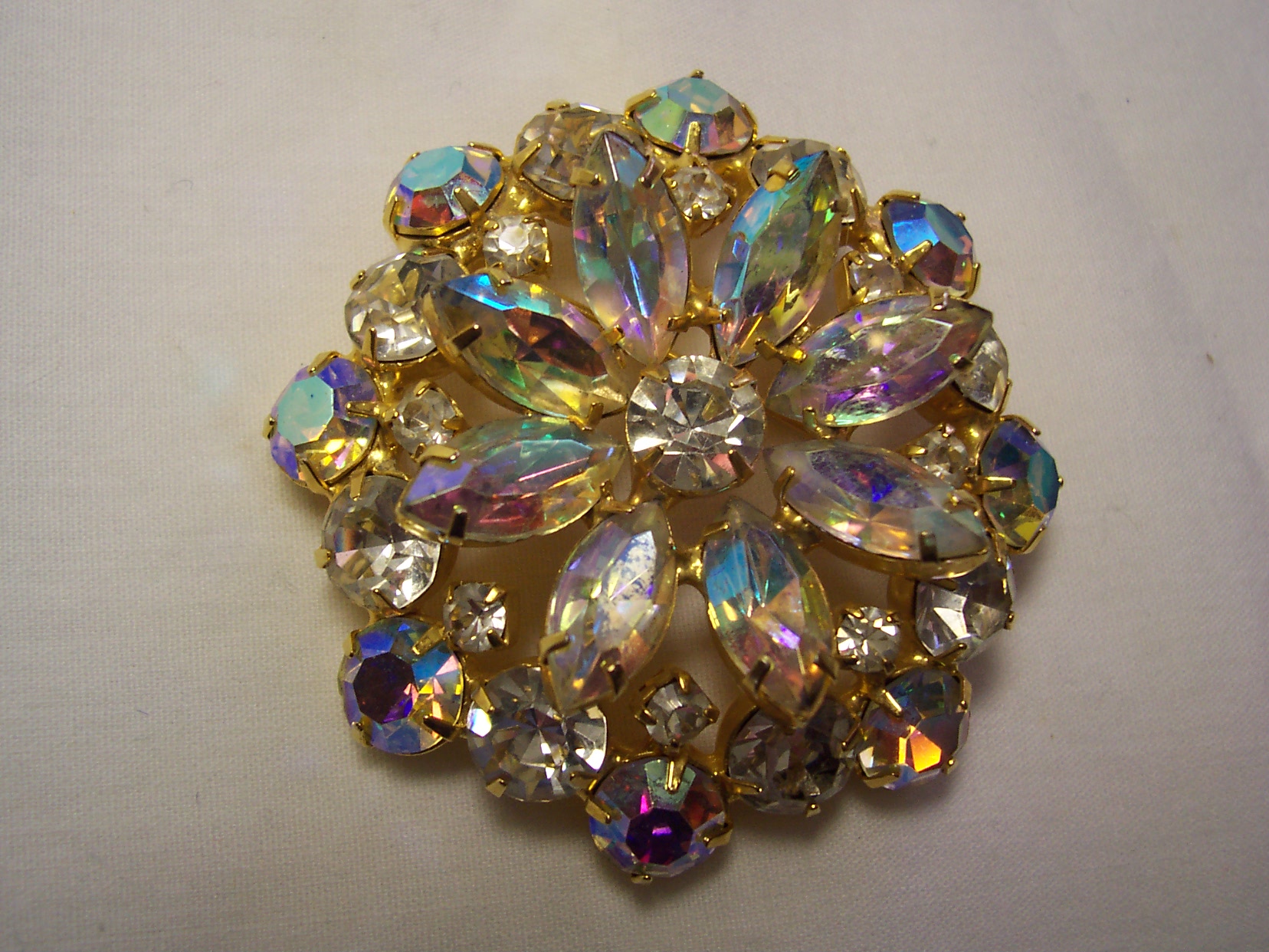 Rhinestone Pin Costume Sparkling Bling