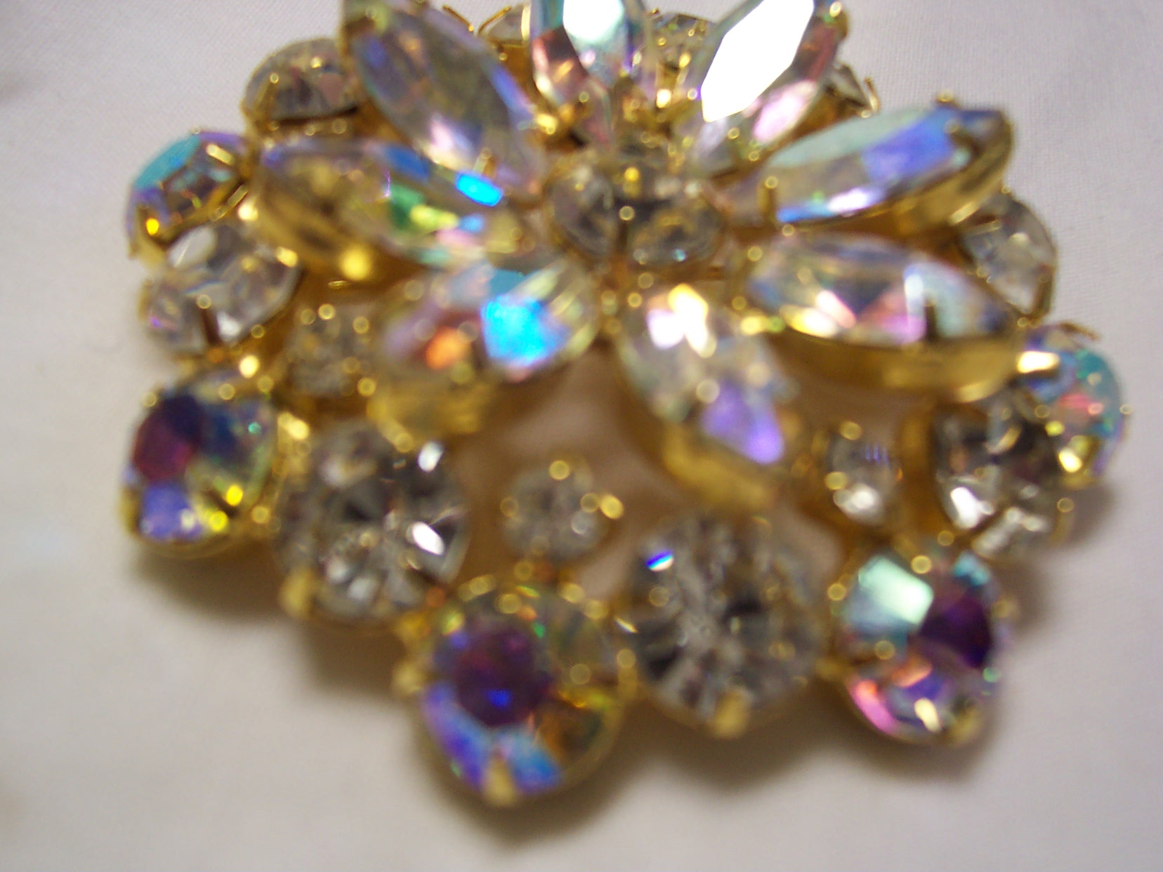 Rhinestone Pin Costume Sparkling Bling