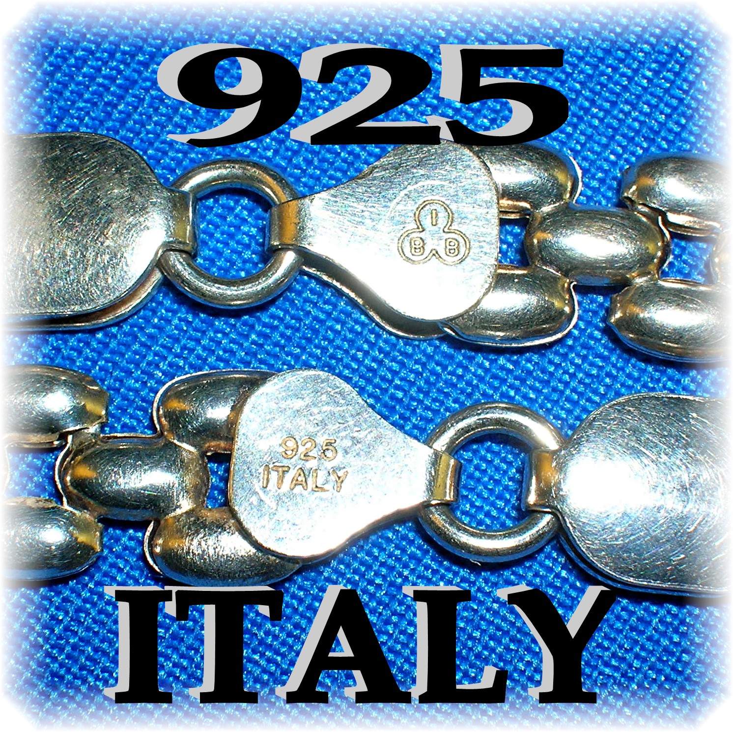 Necklace and Bracelet  Sterling Silver ITALY