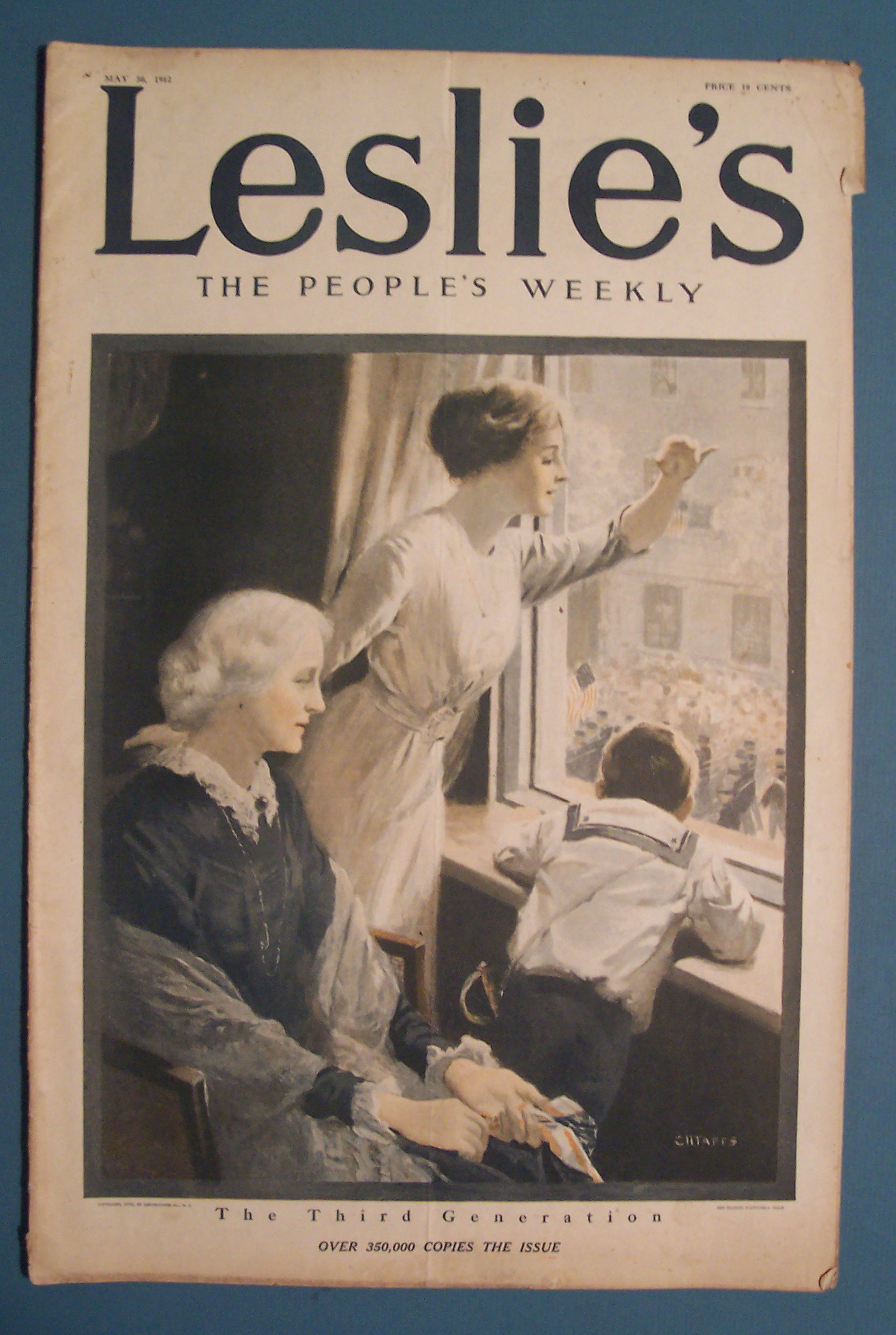 Leslie's Newspaper - May 30, 1912
