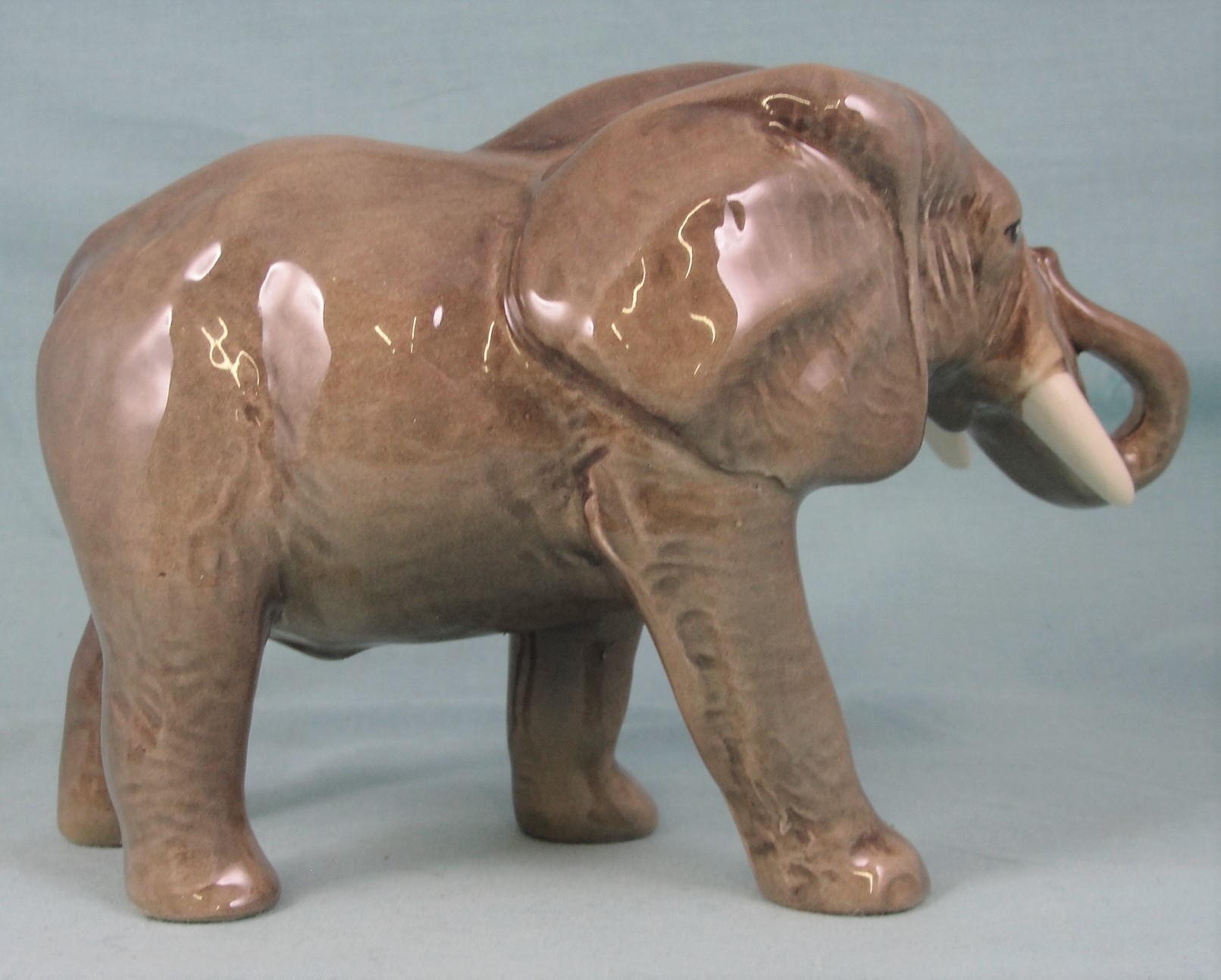 1930s/1940s English Pottery Earthenware Elephant