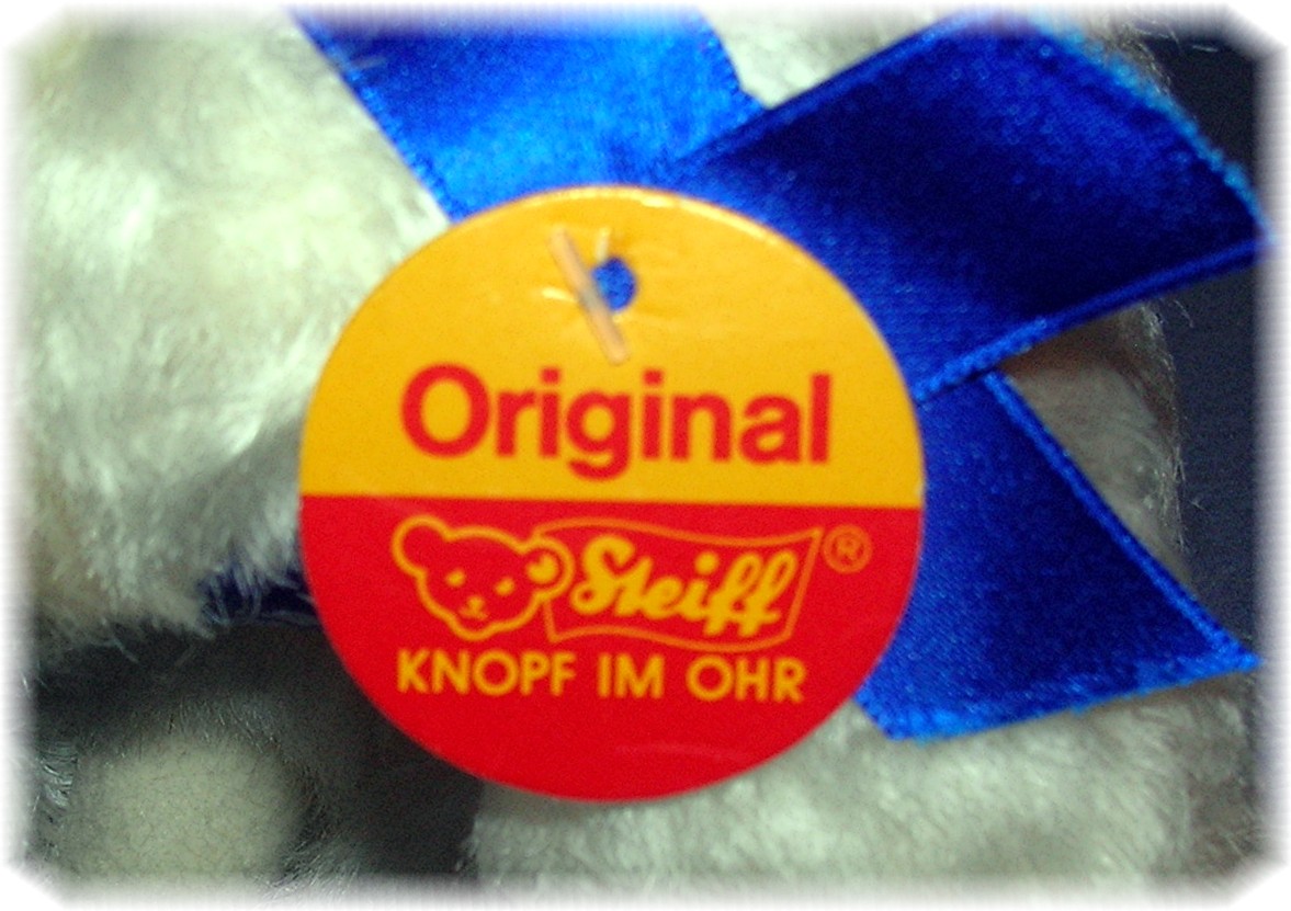 Steiff 100 Years Of Steiff In America White Teddy Bear
