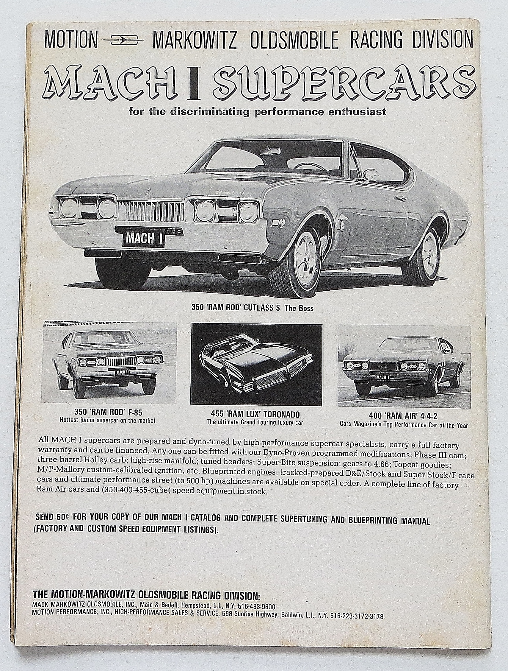 Rodder & Super Stock September 1968 327 Chevy Bolt