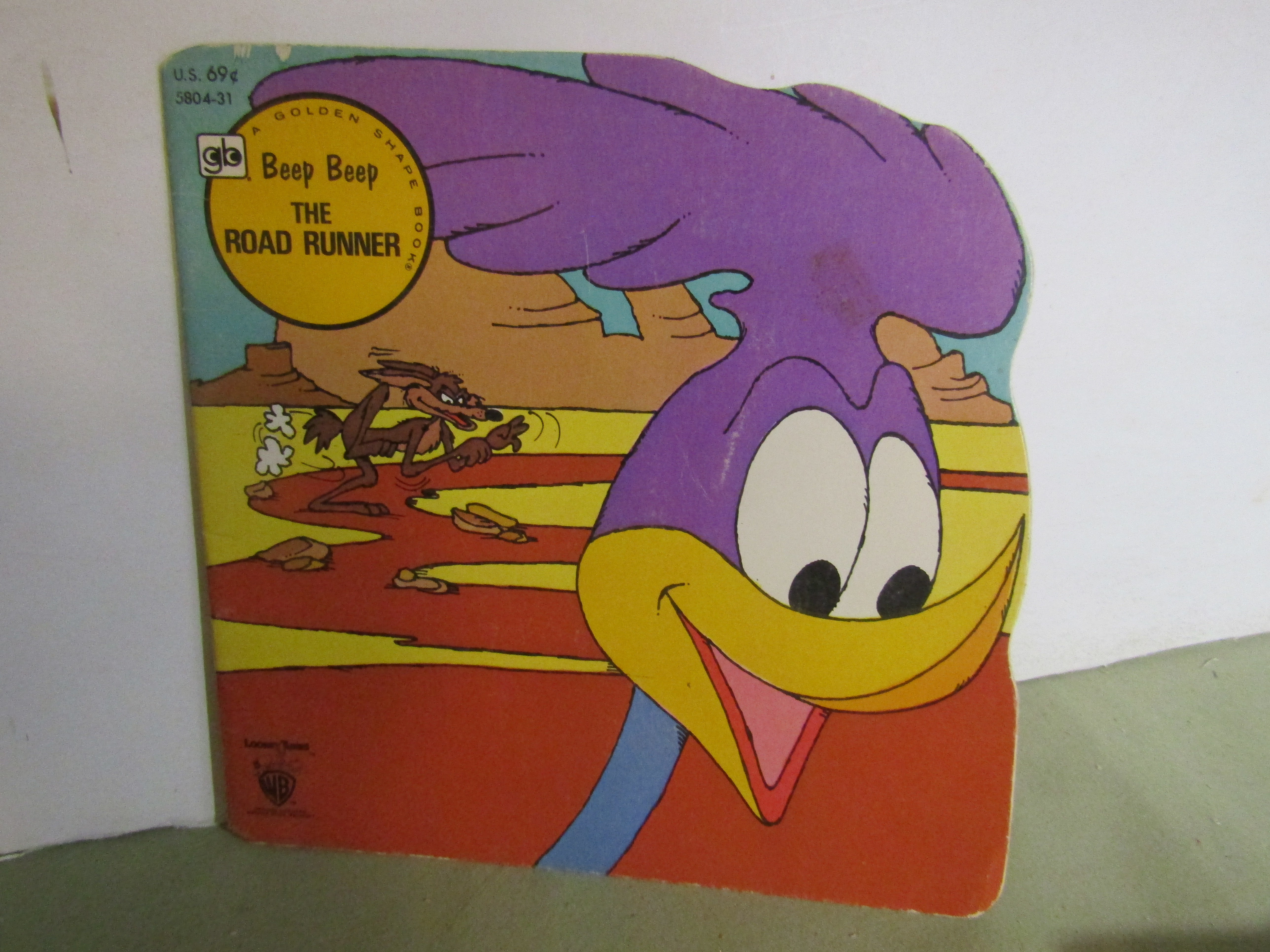Shape Book Beep Beep The Road Runner 6th Printing