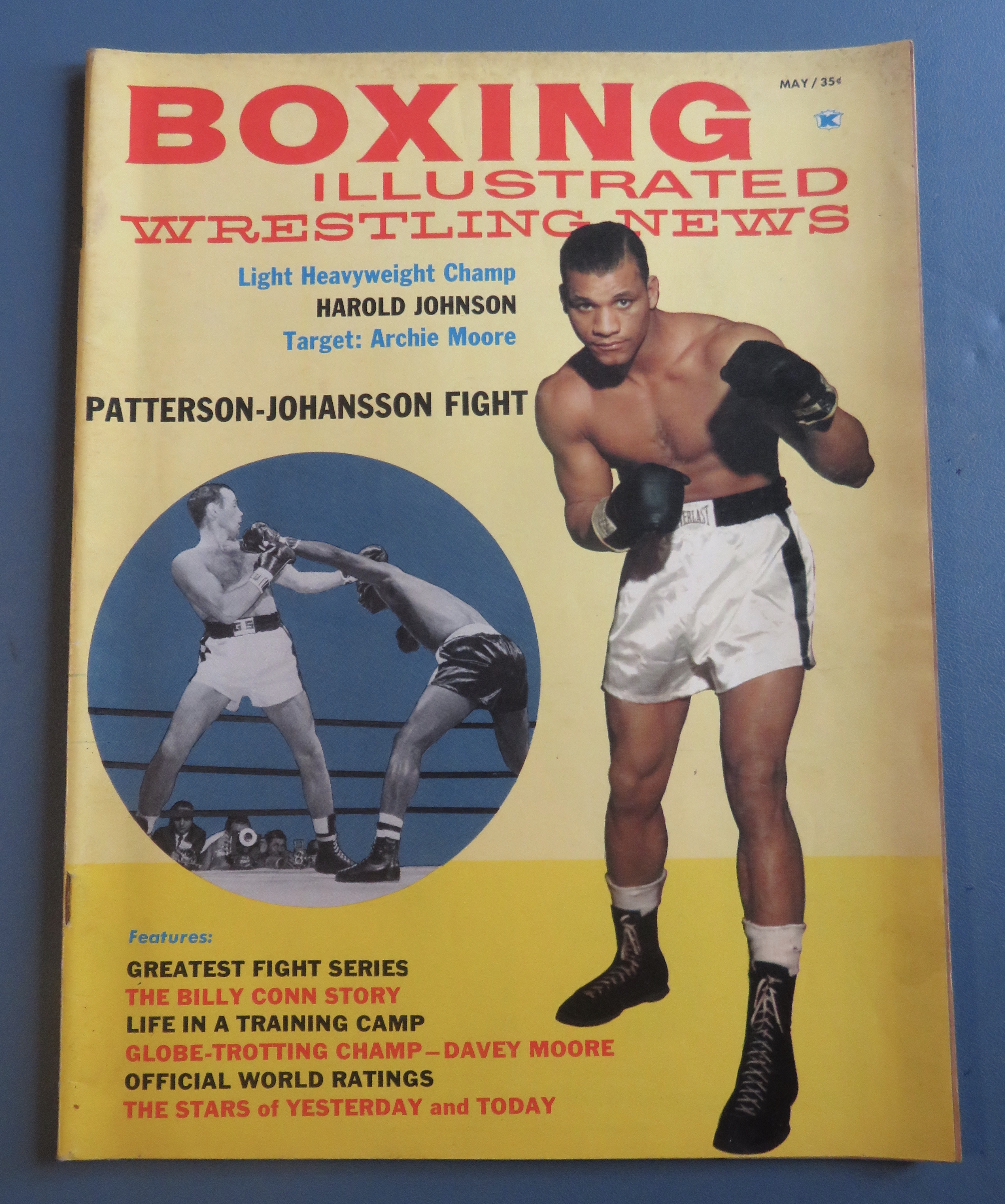 Boxing Illustrated Wrestling News Magazine May 1961