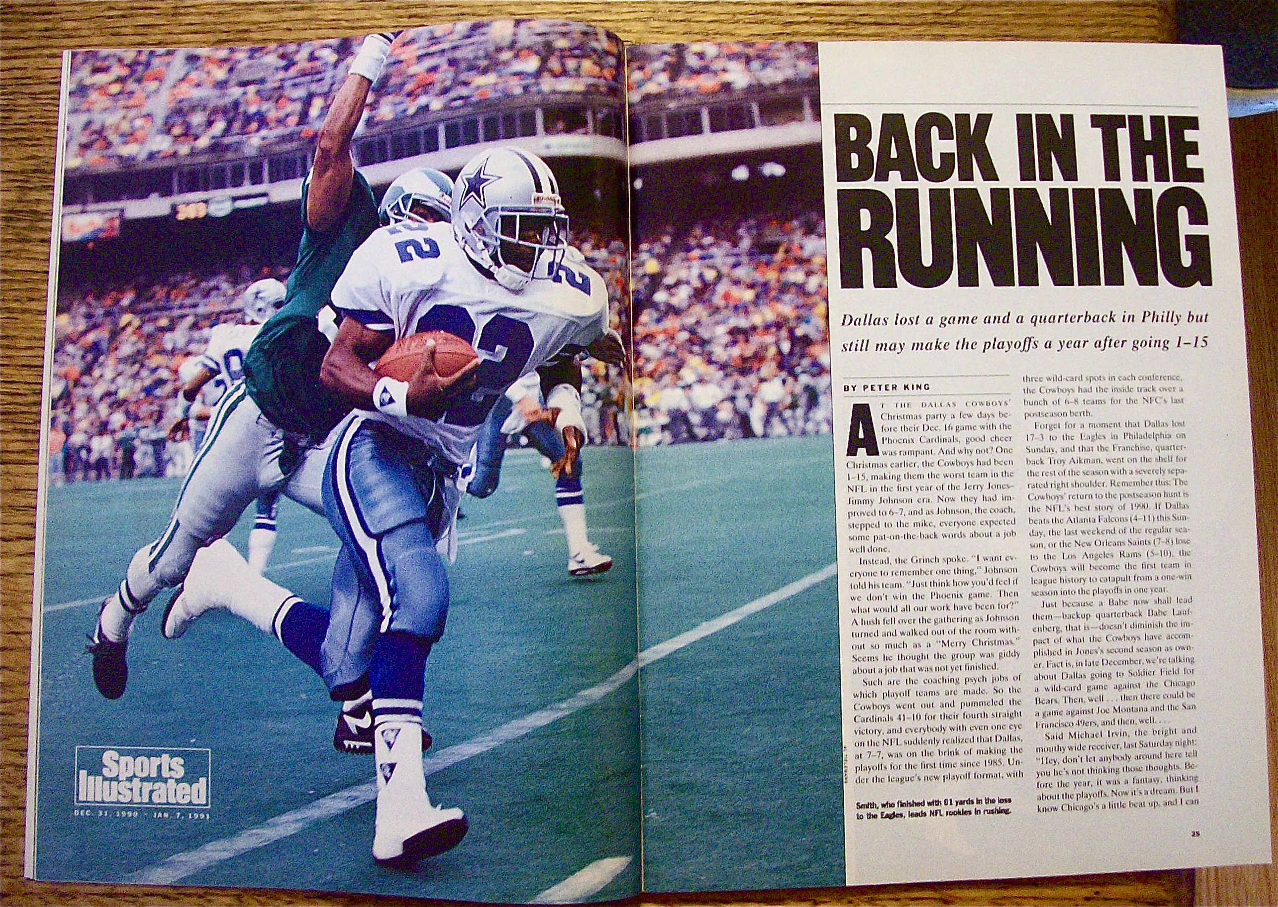 Sport Illustrated December 31, 1990-January 7, 1991