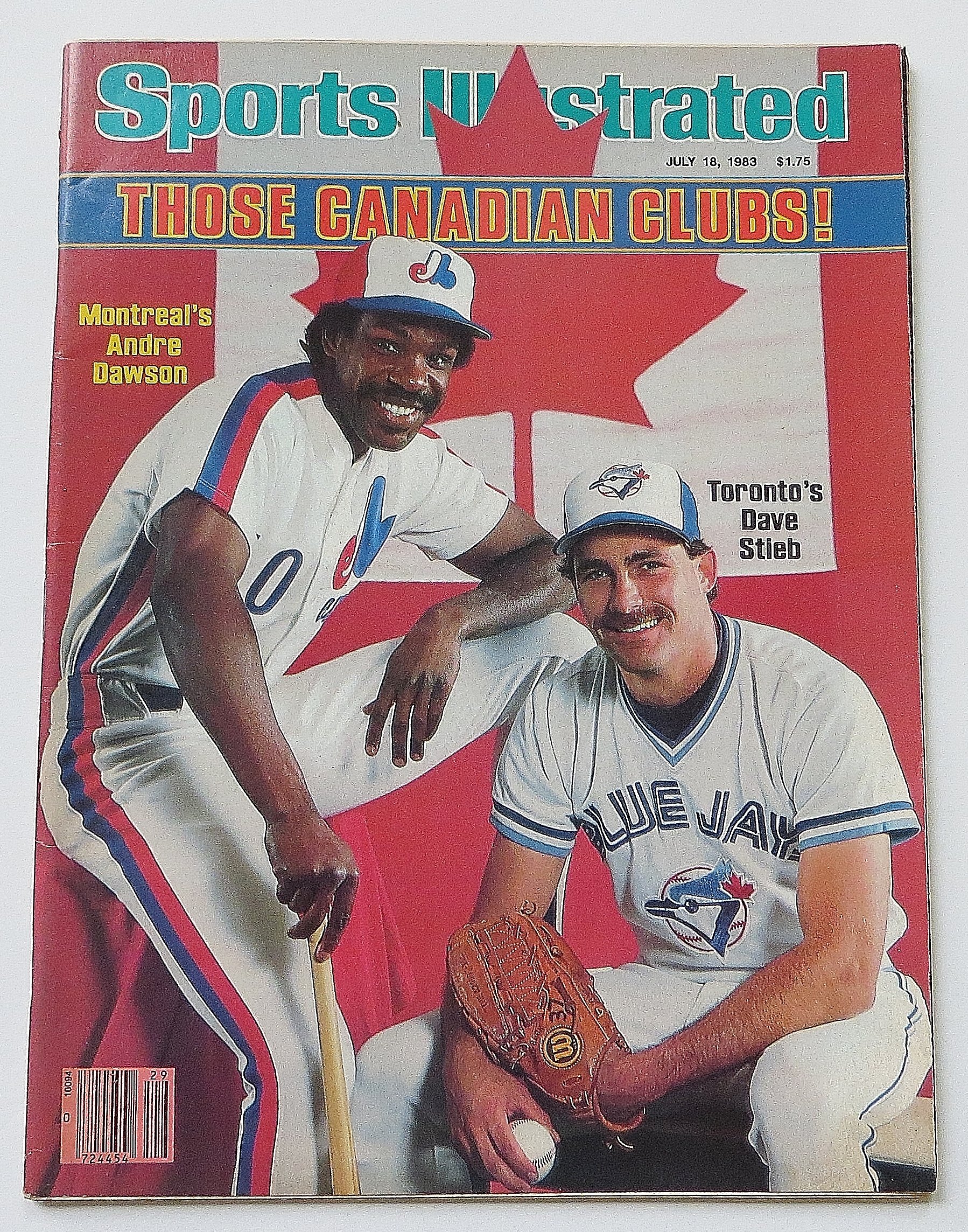 Sports Illustrated July 18, 1983 Dawson & Stieb