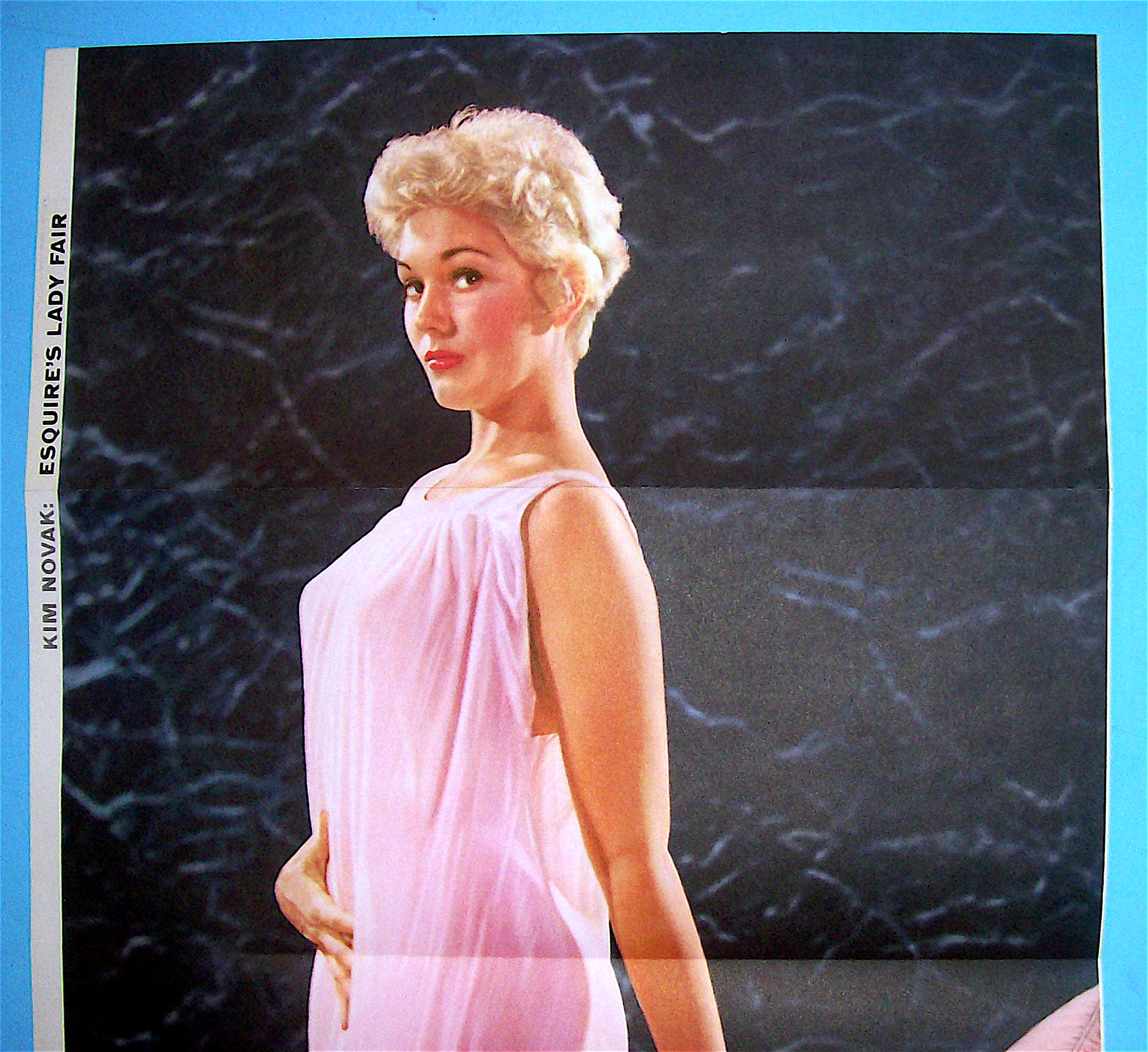 Esquire (Lady Fair) Pin Up Girl 1955 Kim Novak
