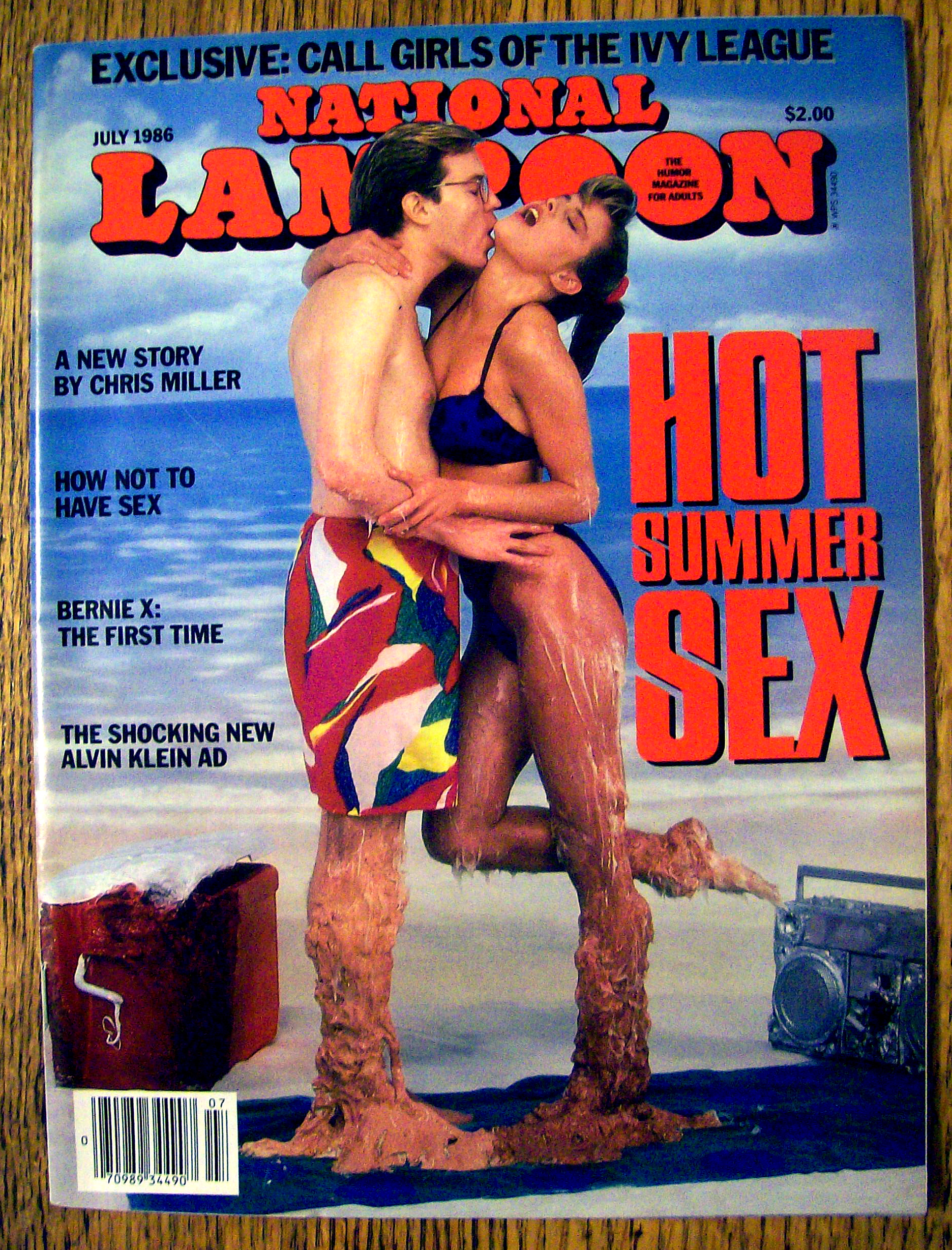 National Lampoon Magazine-July 1986
