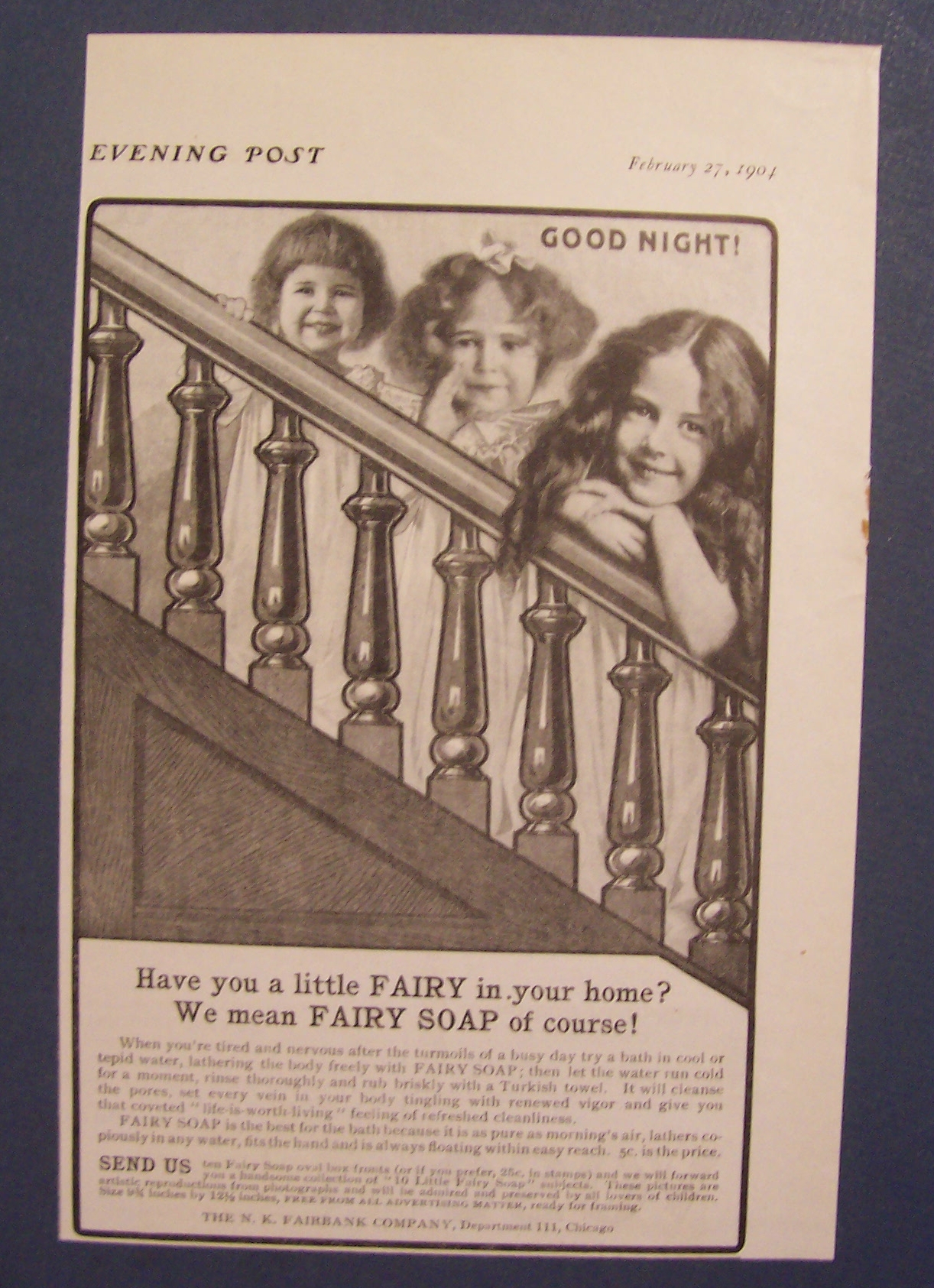 1904 Fairy Soap