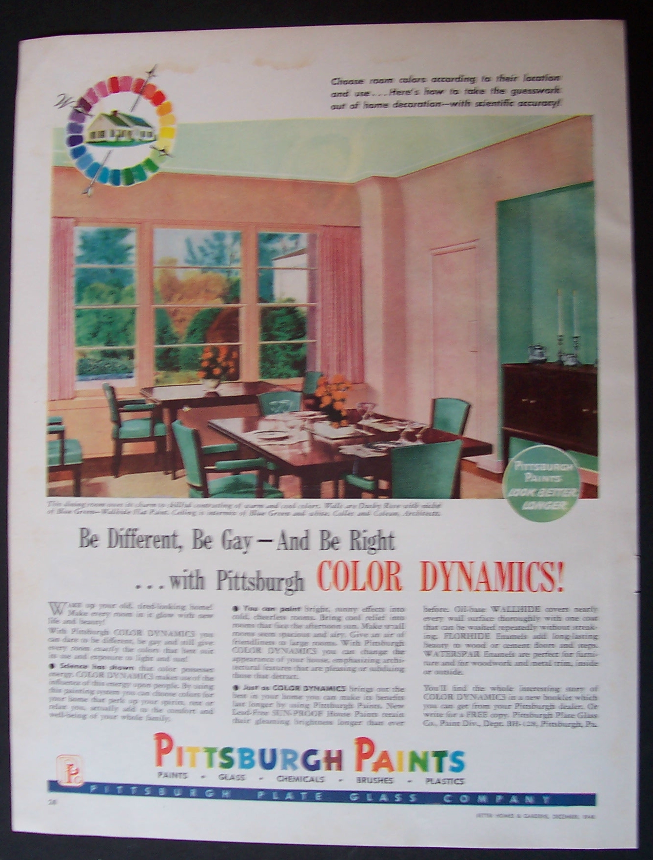 1948  Pittsburgh  Paints