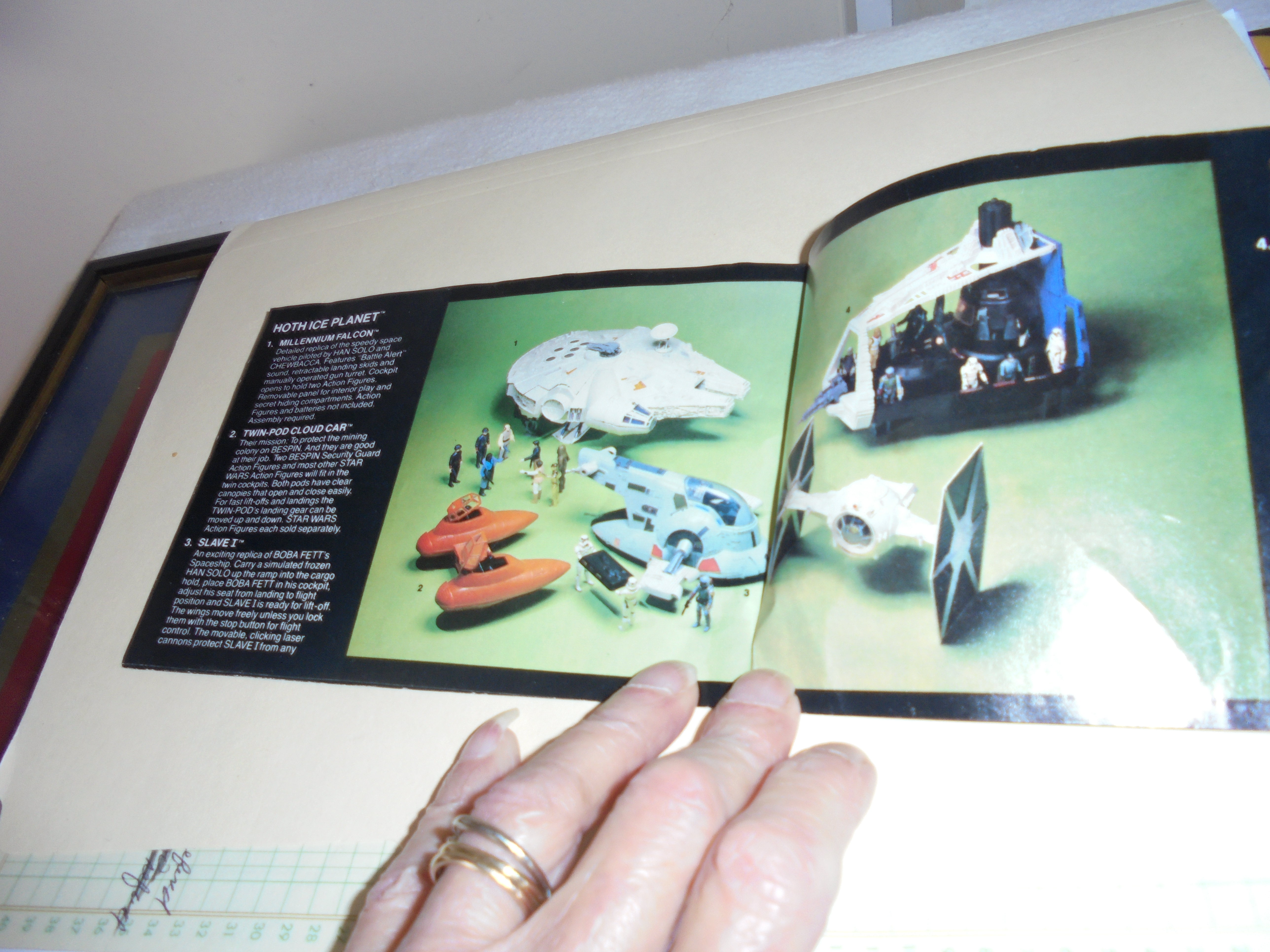 Star Wars Action Figures Booklet 1981