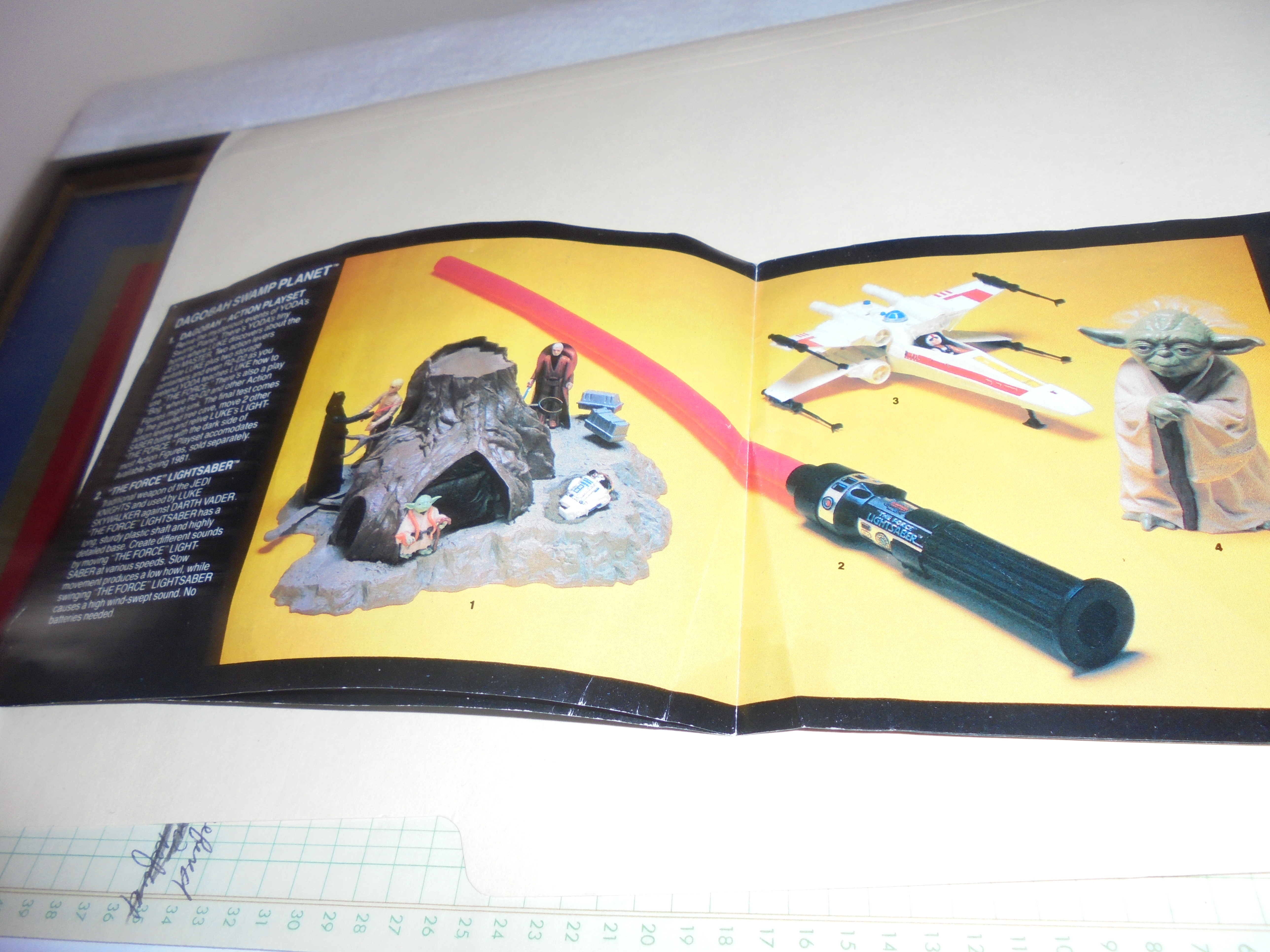 Star Wars Action Figures Booklet 1981