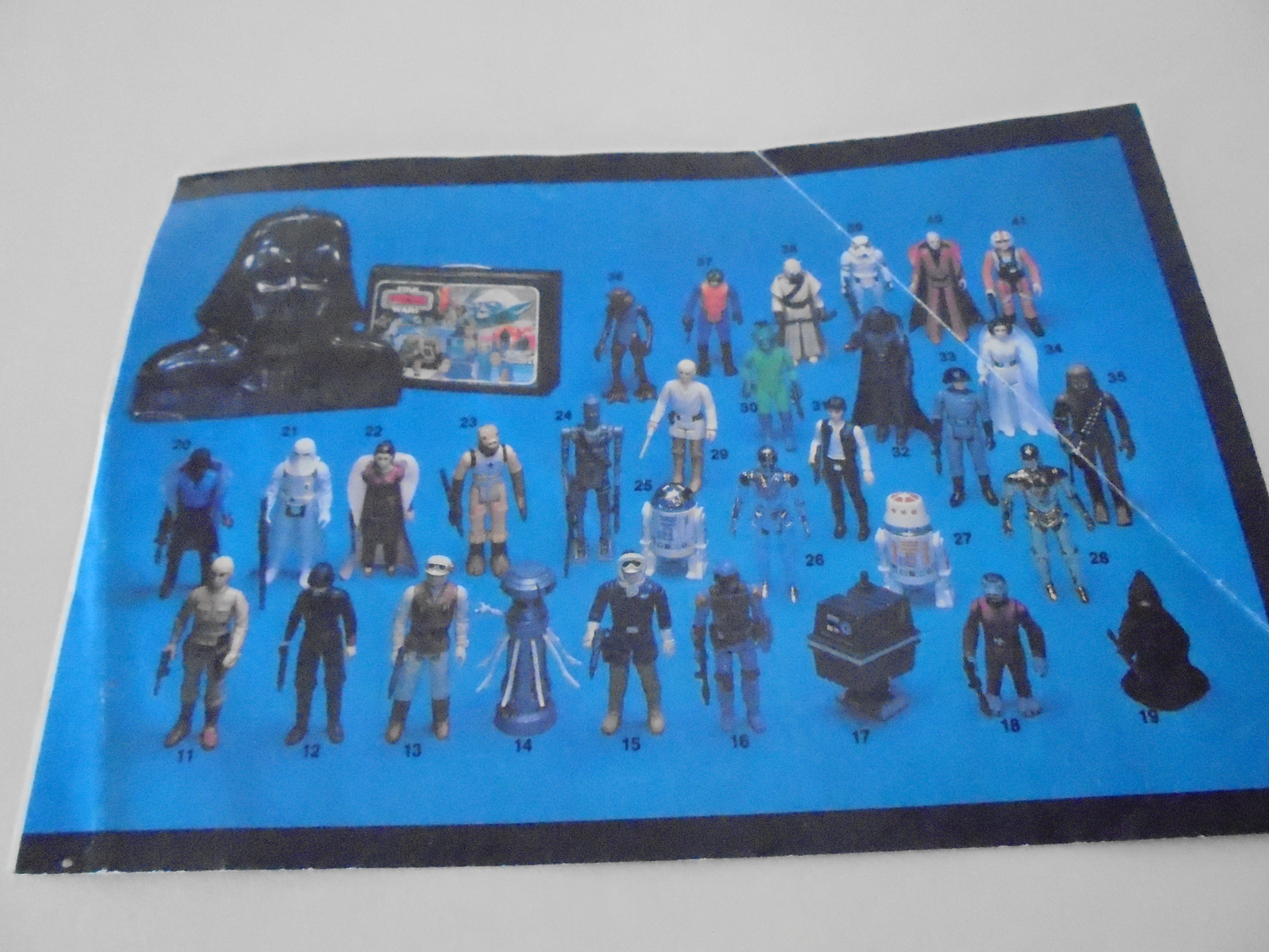 Star Wars Action Figures Booklet 1981
