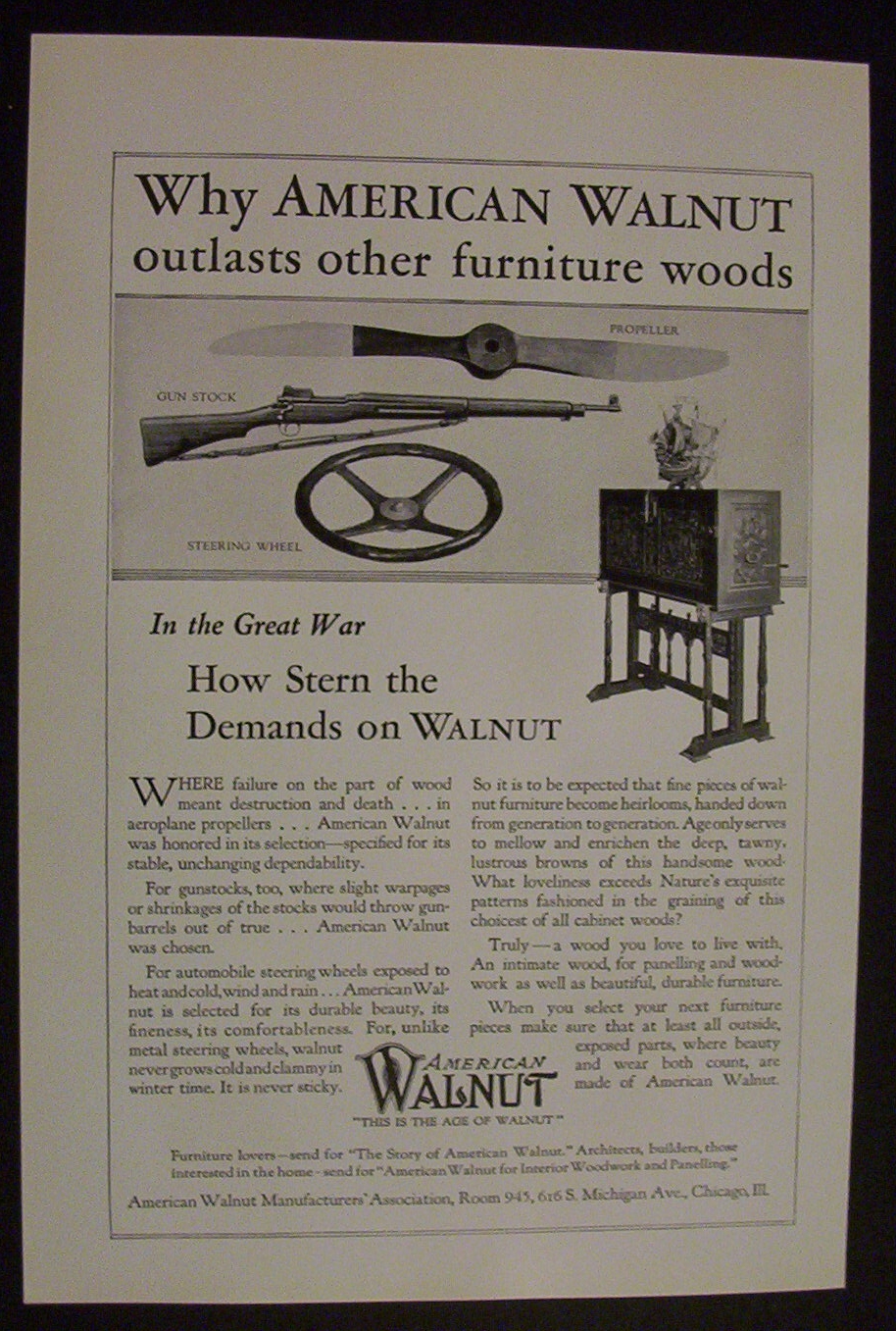 1926  American  Walnut