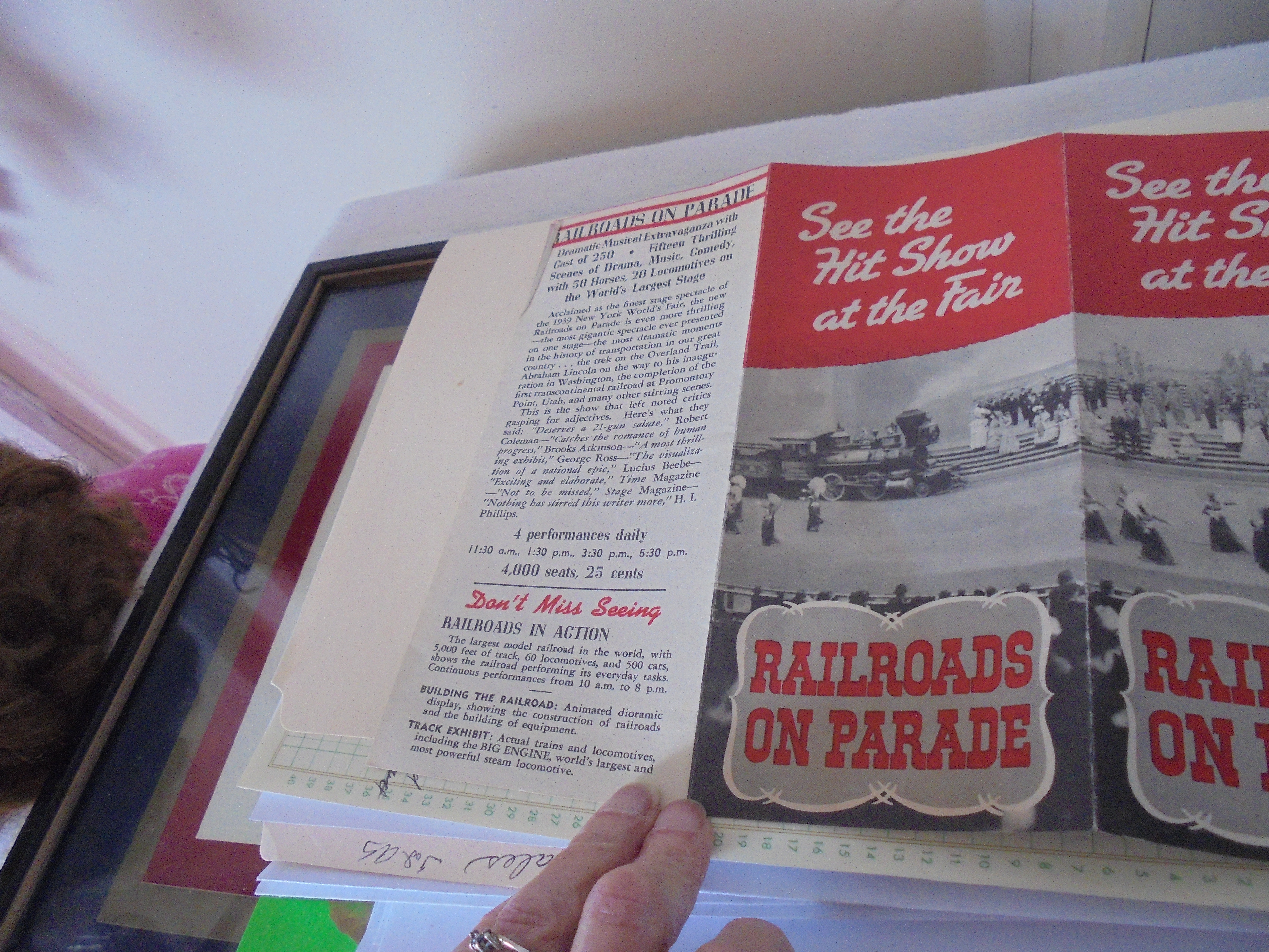 N Y Worlds Fair Railroads On Parade 1940