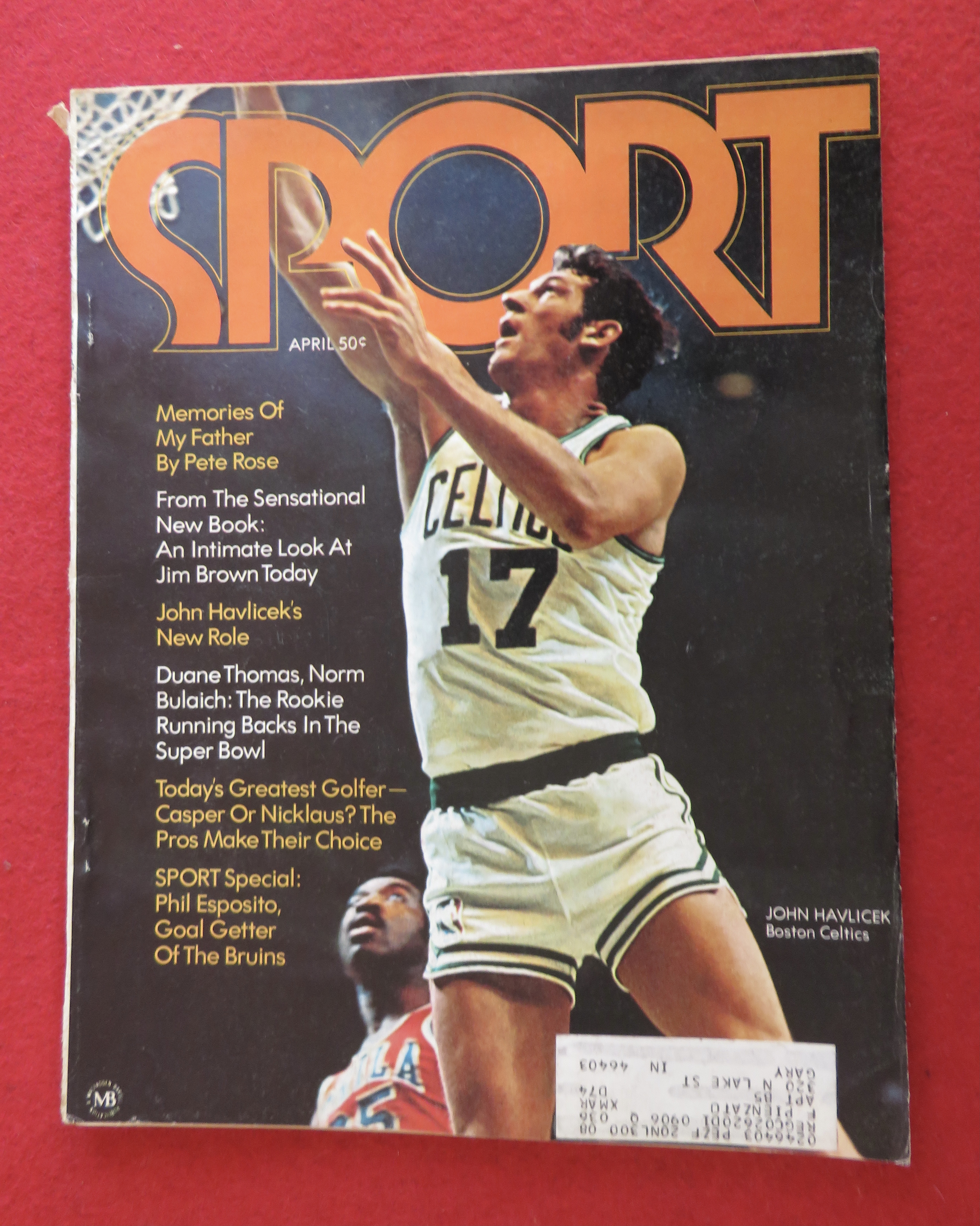 Sport Magazine April 1971 John Havlicek's New Role