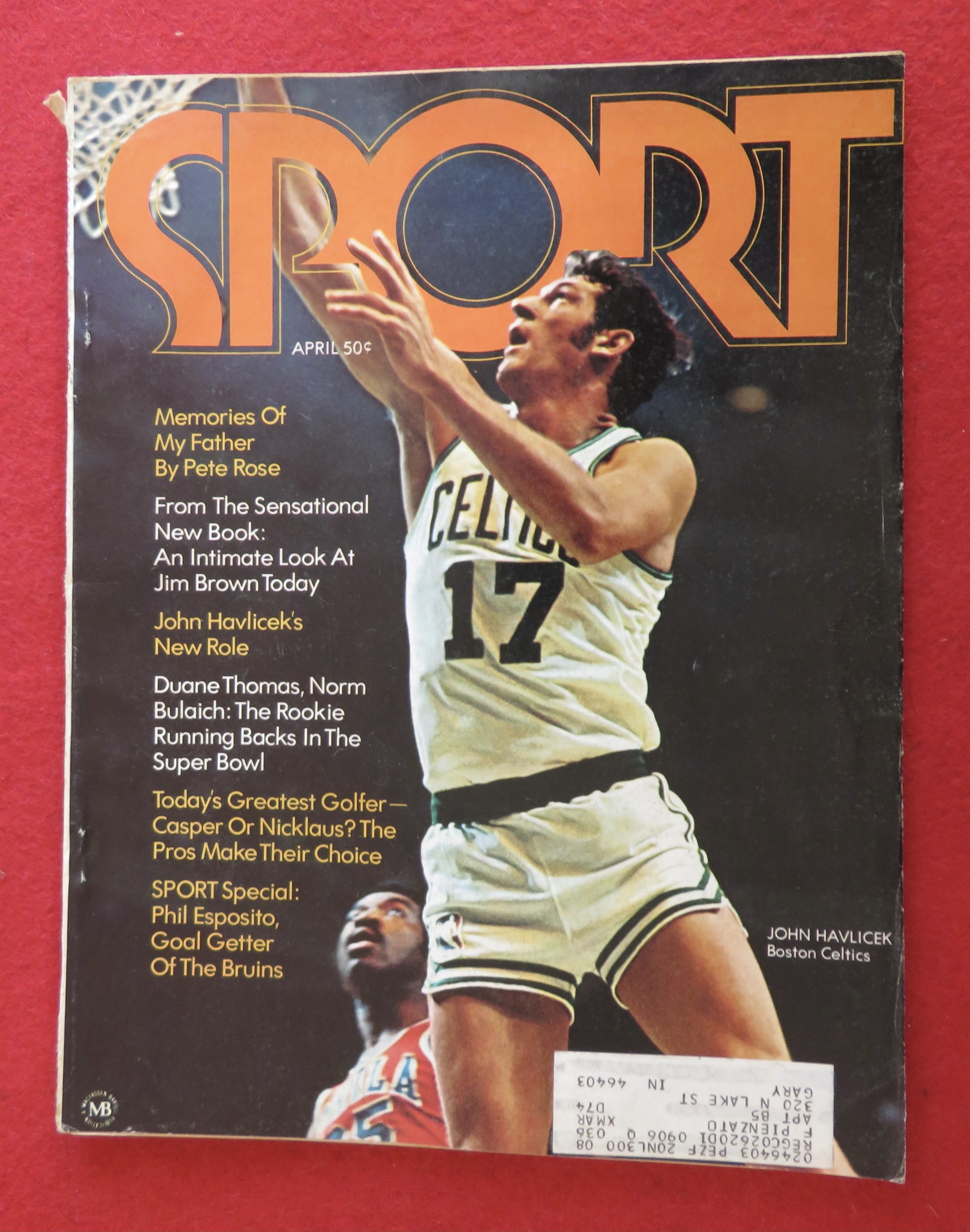 Sport Magazine April 1971 John Havlicek's New Role