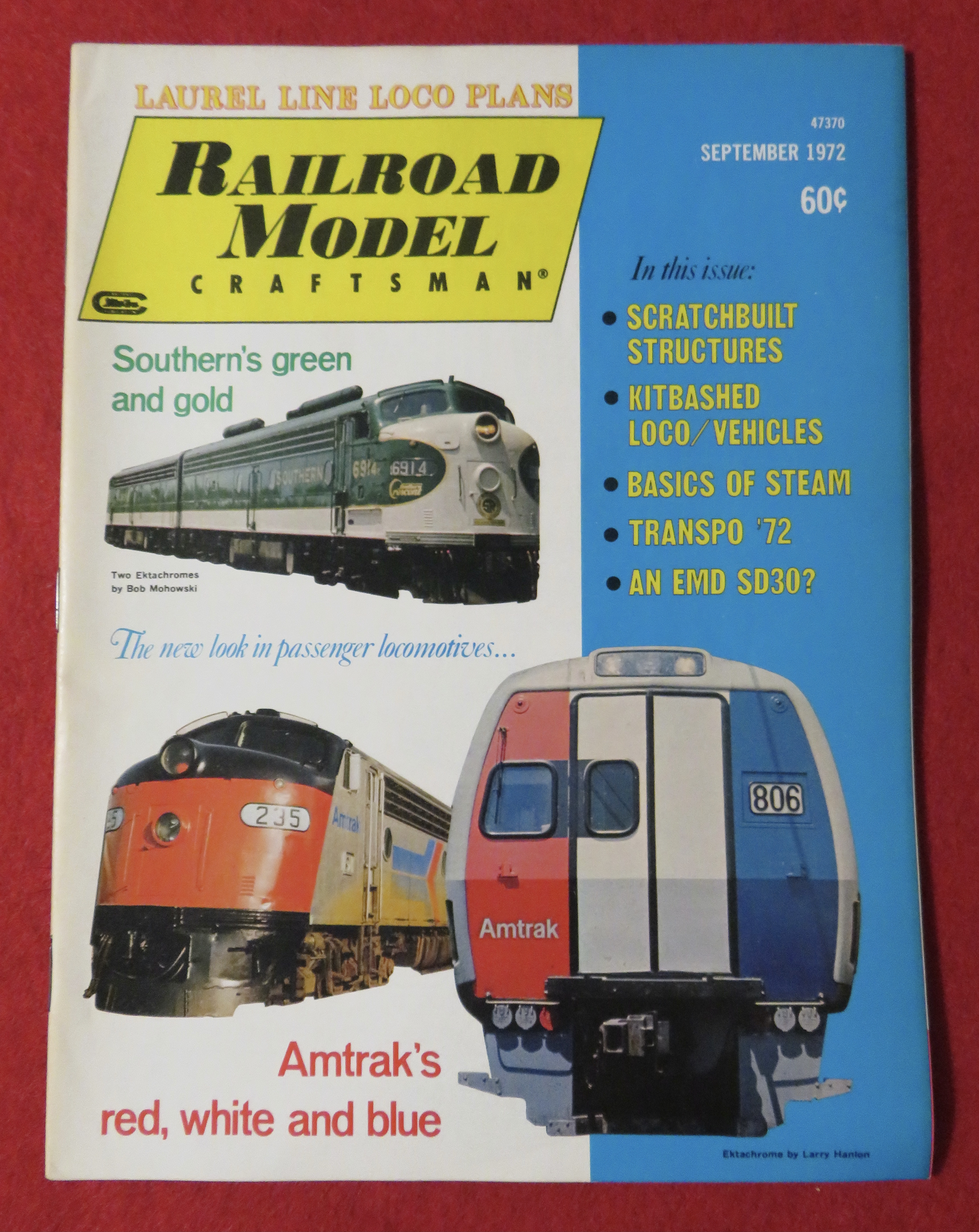 Railroad Model Craftsman Magazine September 1972