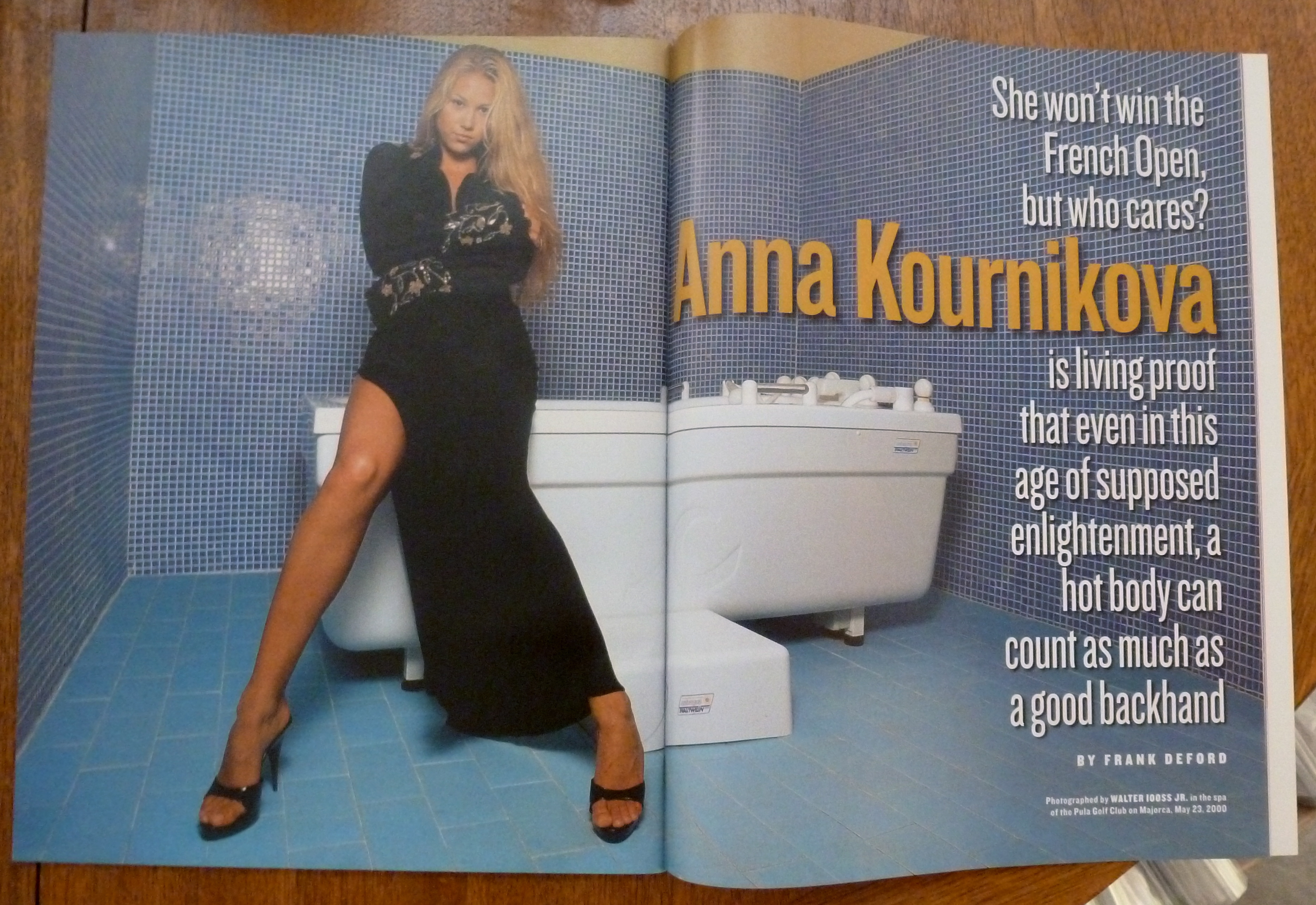 Sports Illustrated Magazine-June 5, 2000-A. Kournikova