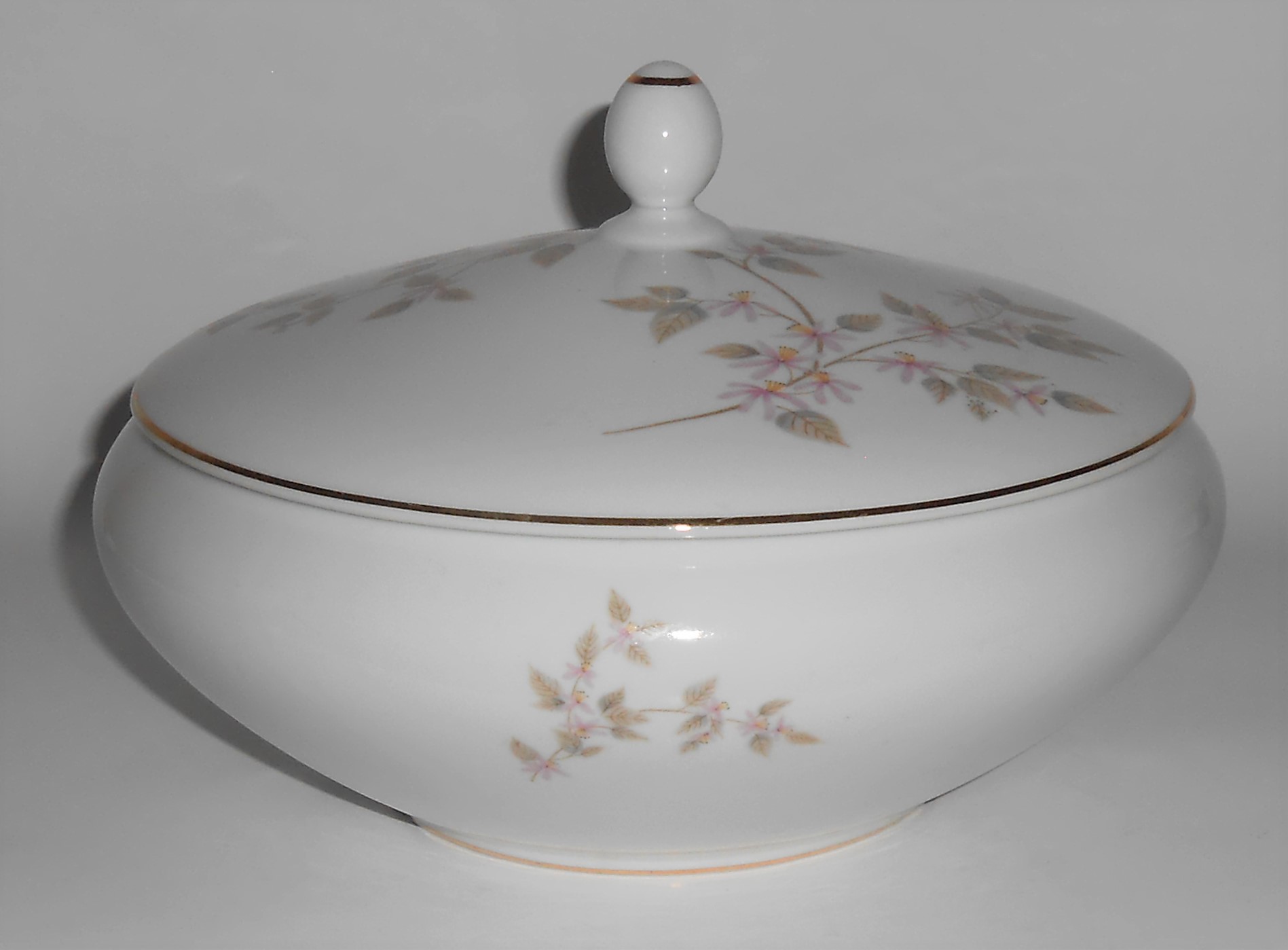 Mitake China Pottery Pink/Lavender Yellow Floral Veg