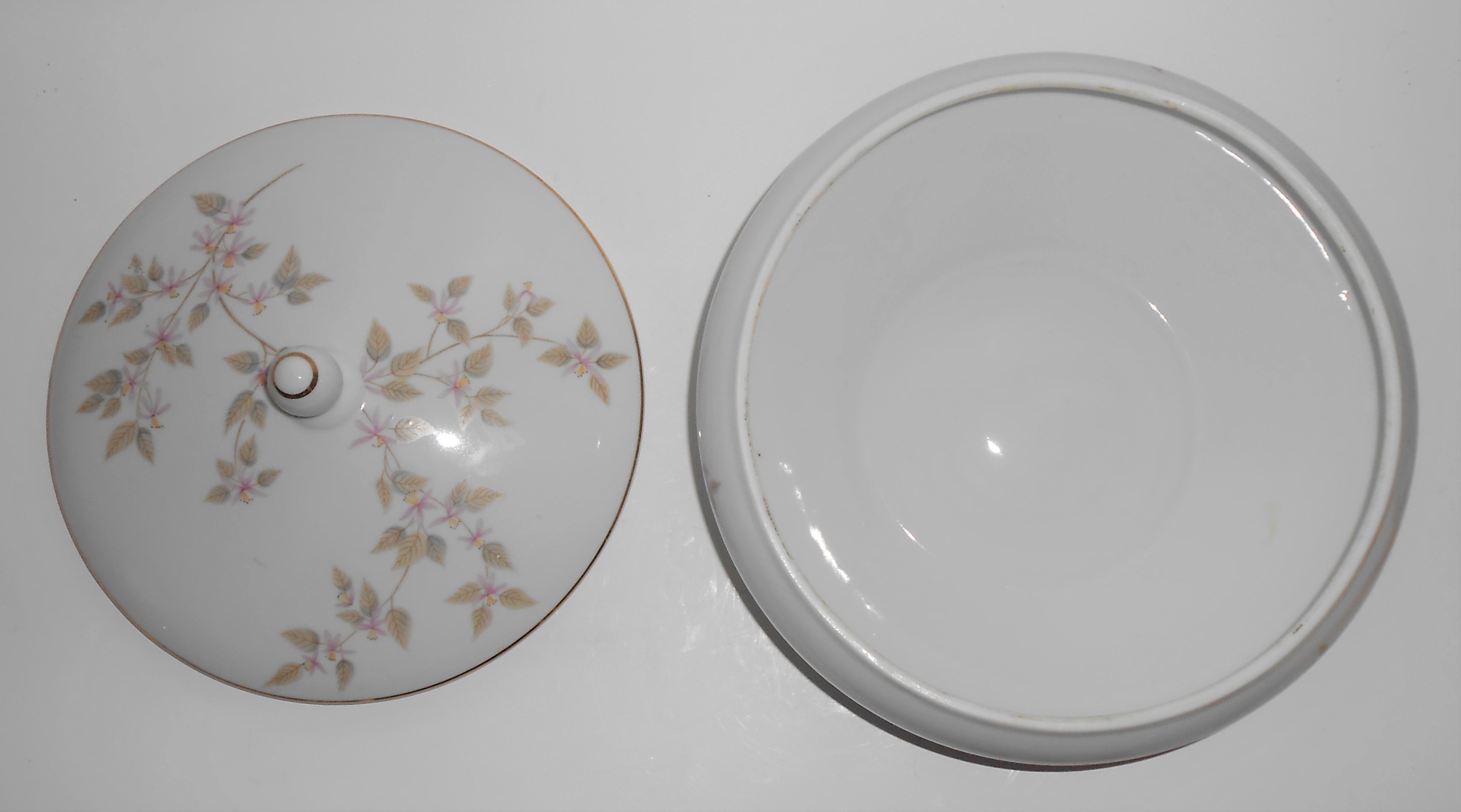 Mitake China Pottery Pink/Lavender Yellow Floral Veg