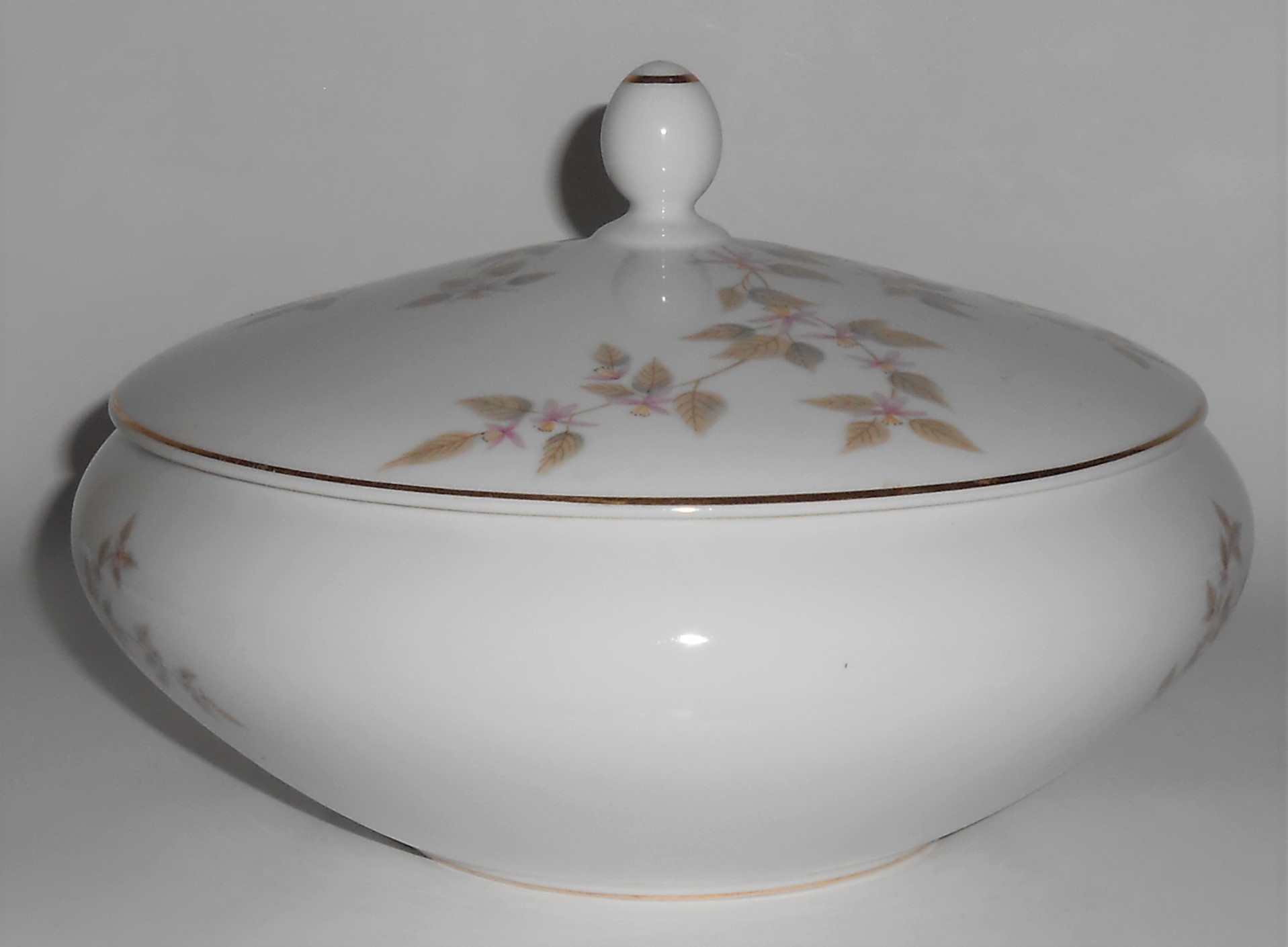 Mitake China Pottery Pink/Lavender Yellow Floral Veg