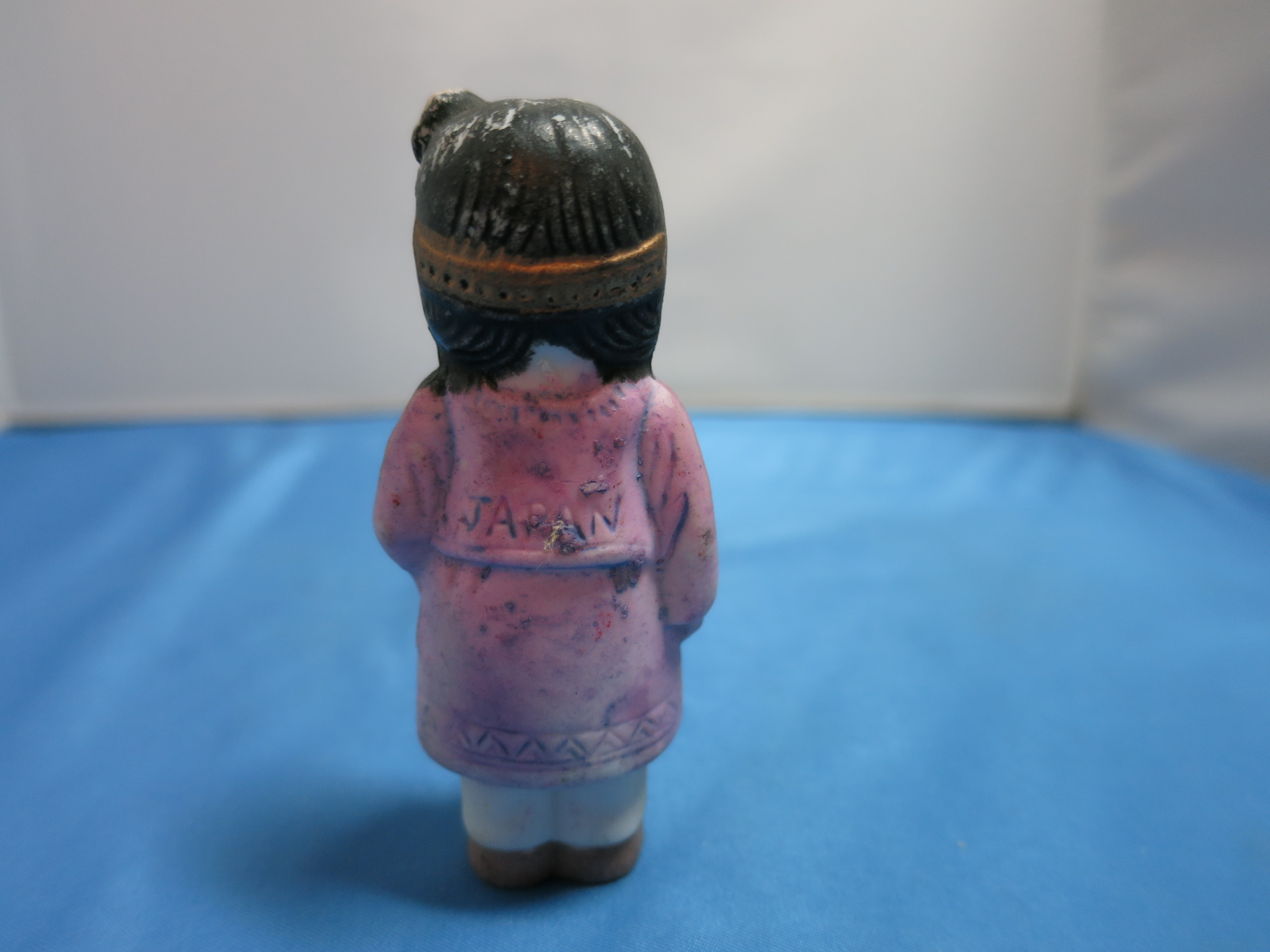 Frozen Charlotte Penny Doll Japan Indian Girl Figurine