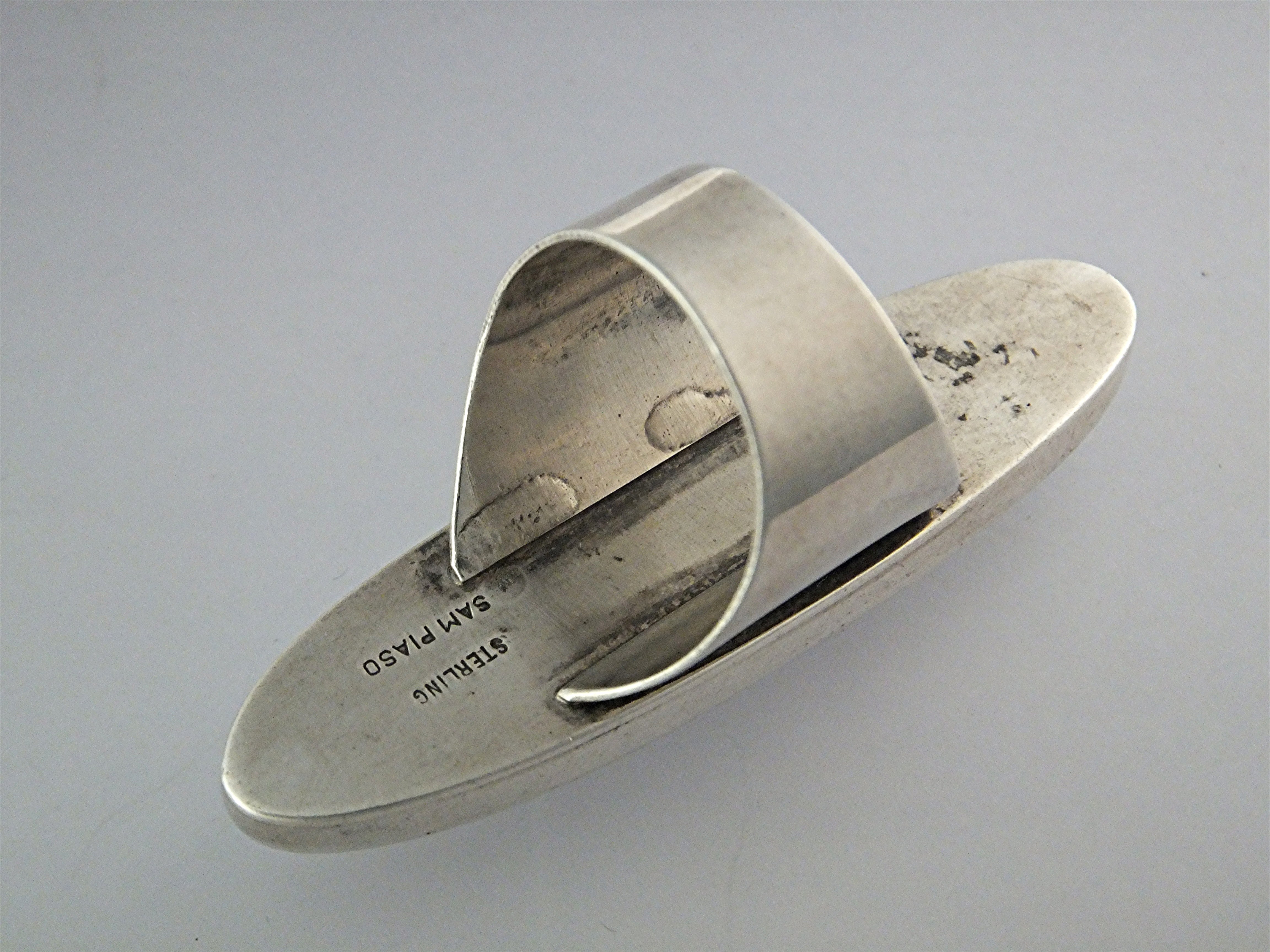 Navajo Ring Sterling Silver SAM PIASO