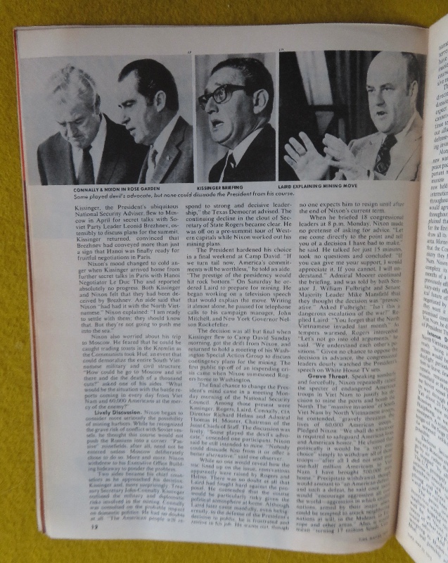 Time Magazine May 22, 1972 Nixon Strikes Back