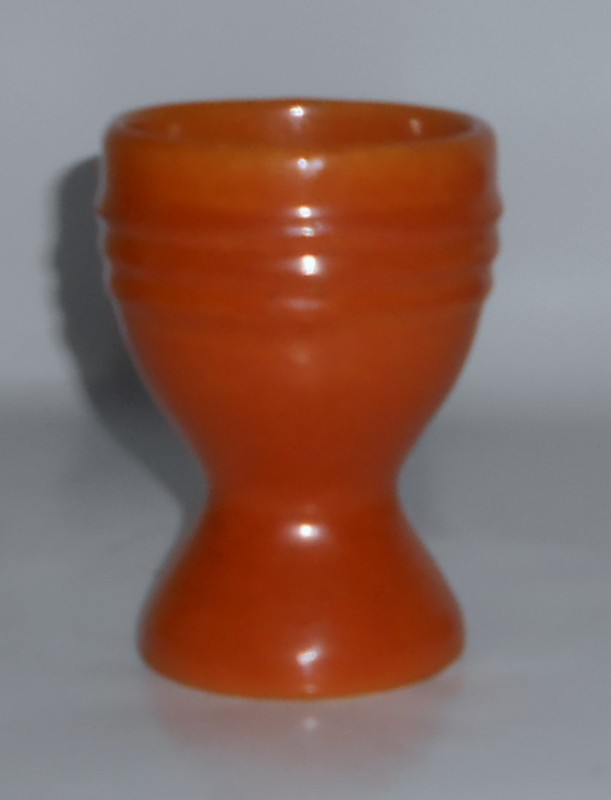 VINTAGE Pacific Pottery Hostess Ware Apache Red Double Eggcup