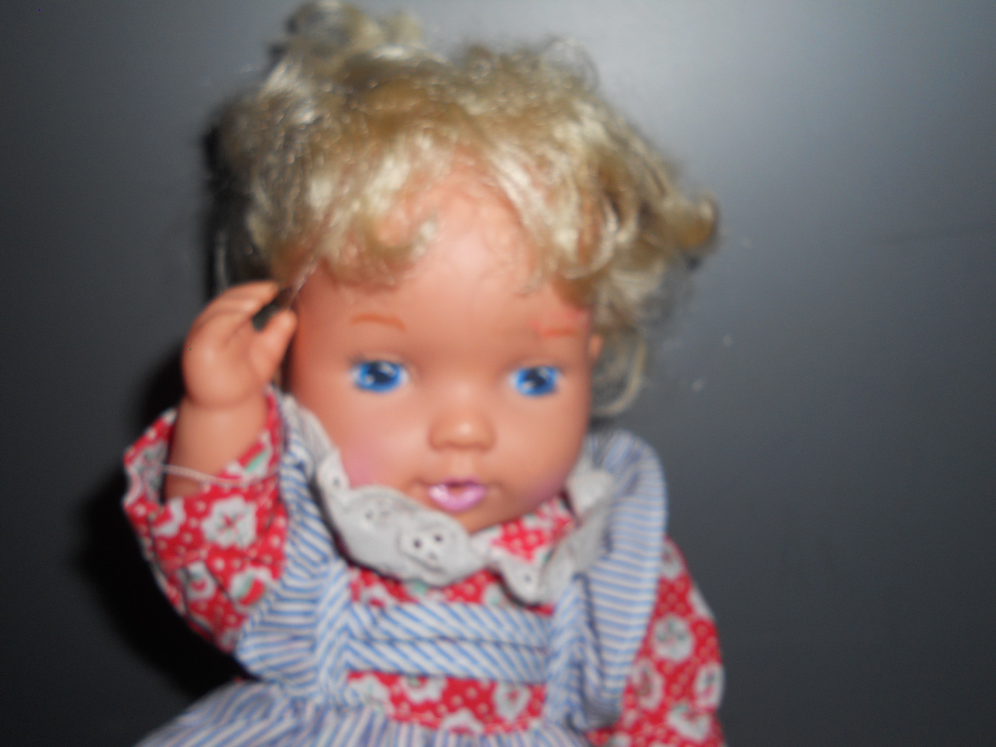 Drink and Wet Baby Doll Mattel, 1988