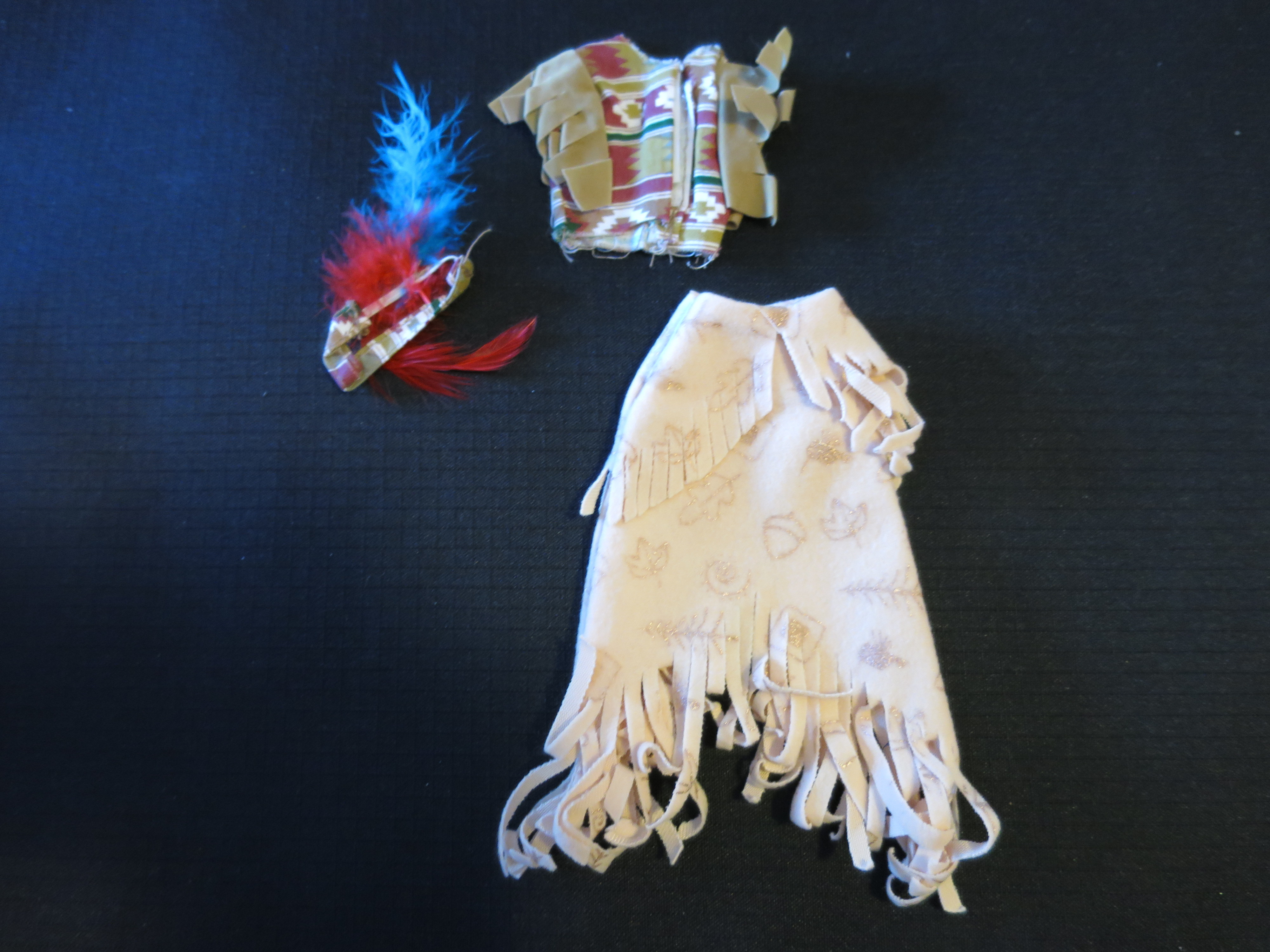Disney Indian Doll Outfit 3 piece tagged