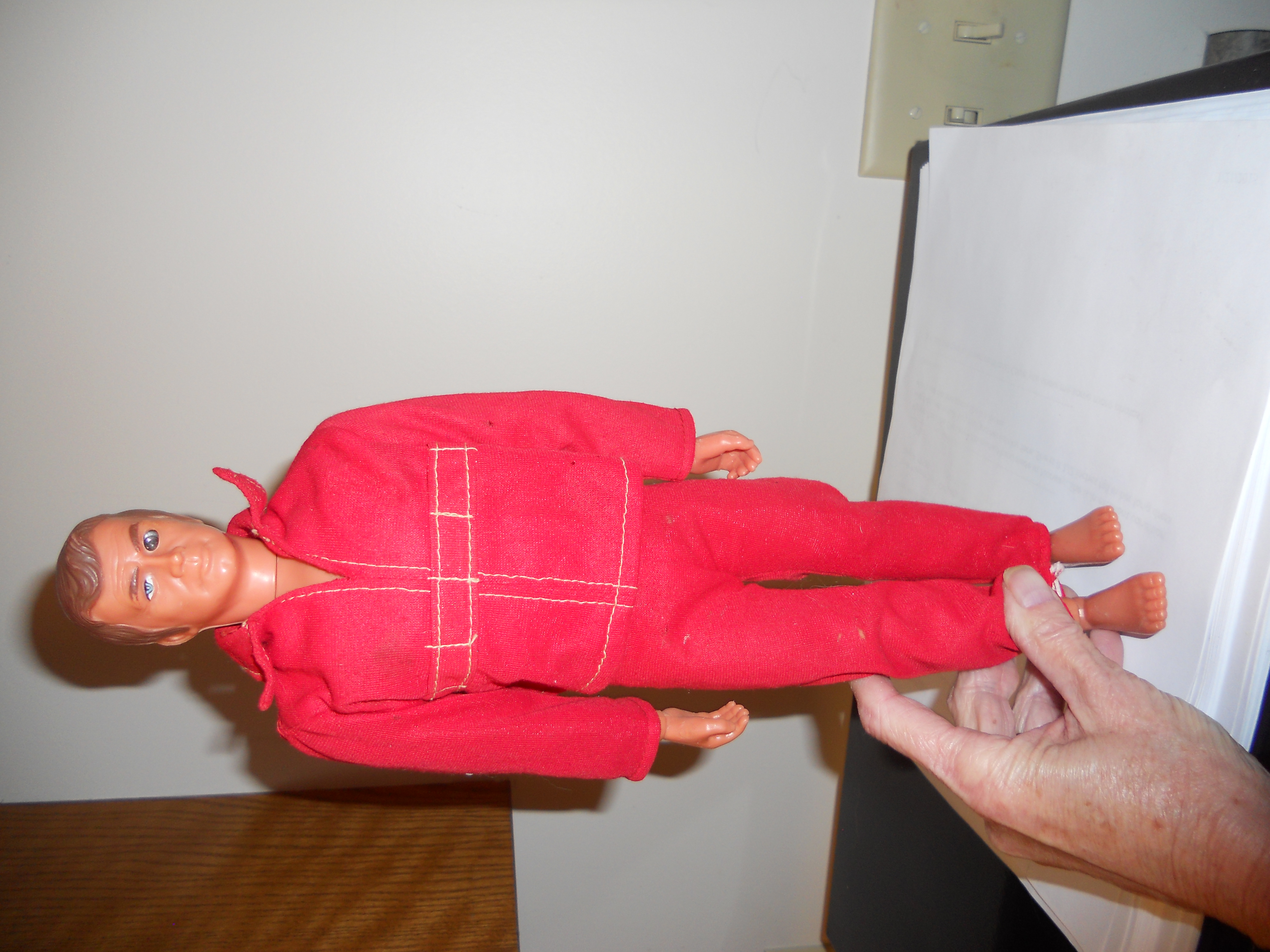 Six Million Dollar Man Bionic Doll 1976